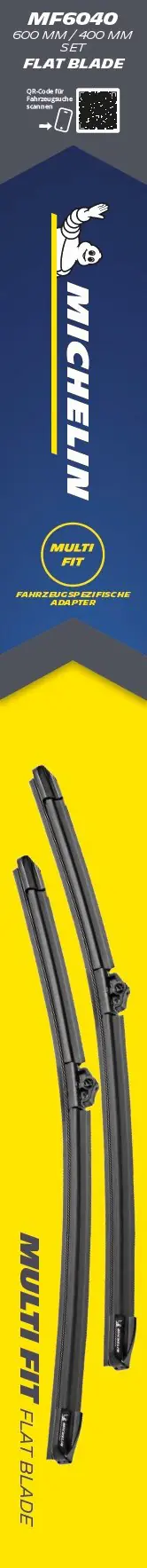Michelin Scheibenwischer Multi Fit Set MF6040