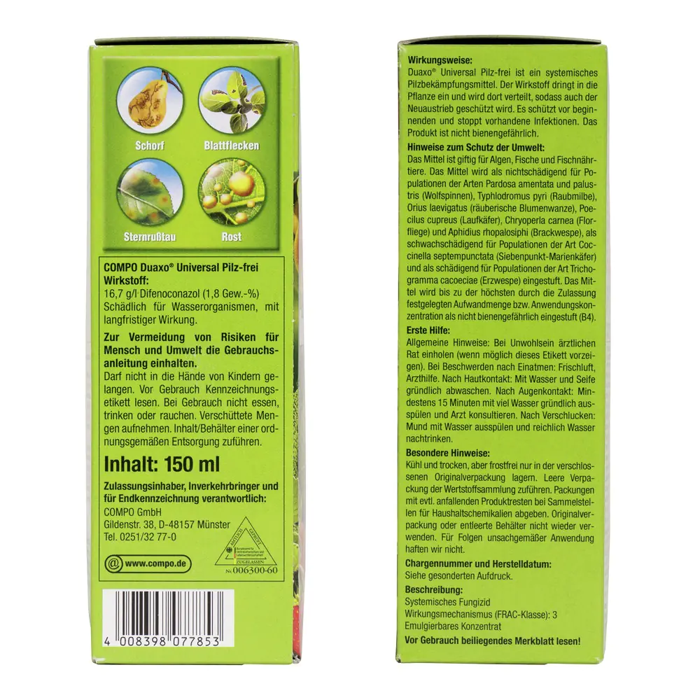 Compo Duaxo Universal Pilz-frei 150 ml