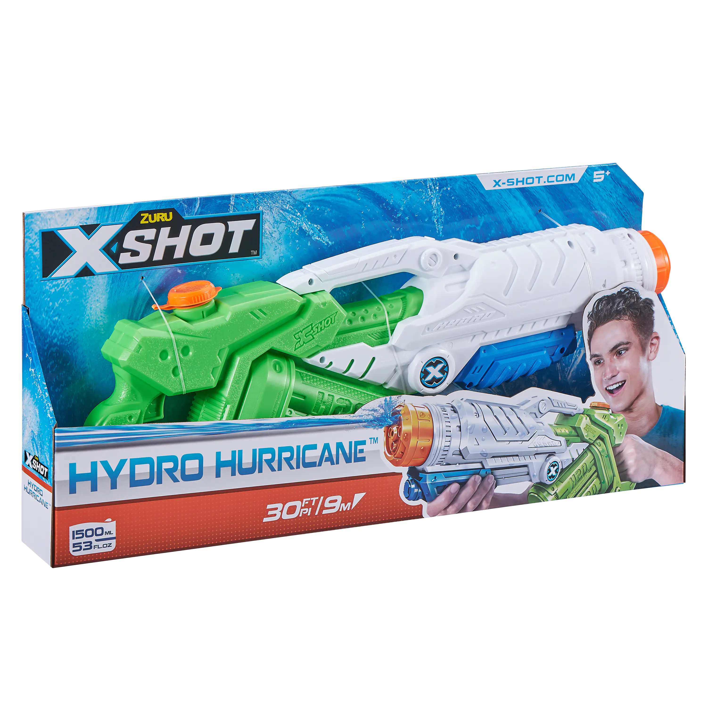 6946441303963 Zuru Wasserpistole X-Shot Hydro Hurricane 1x Hydro Hurricane