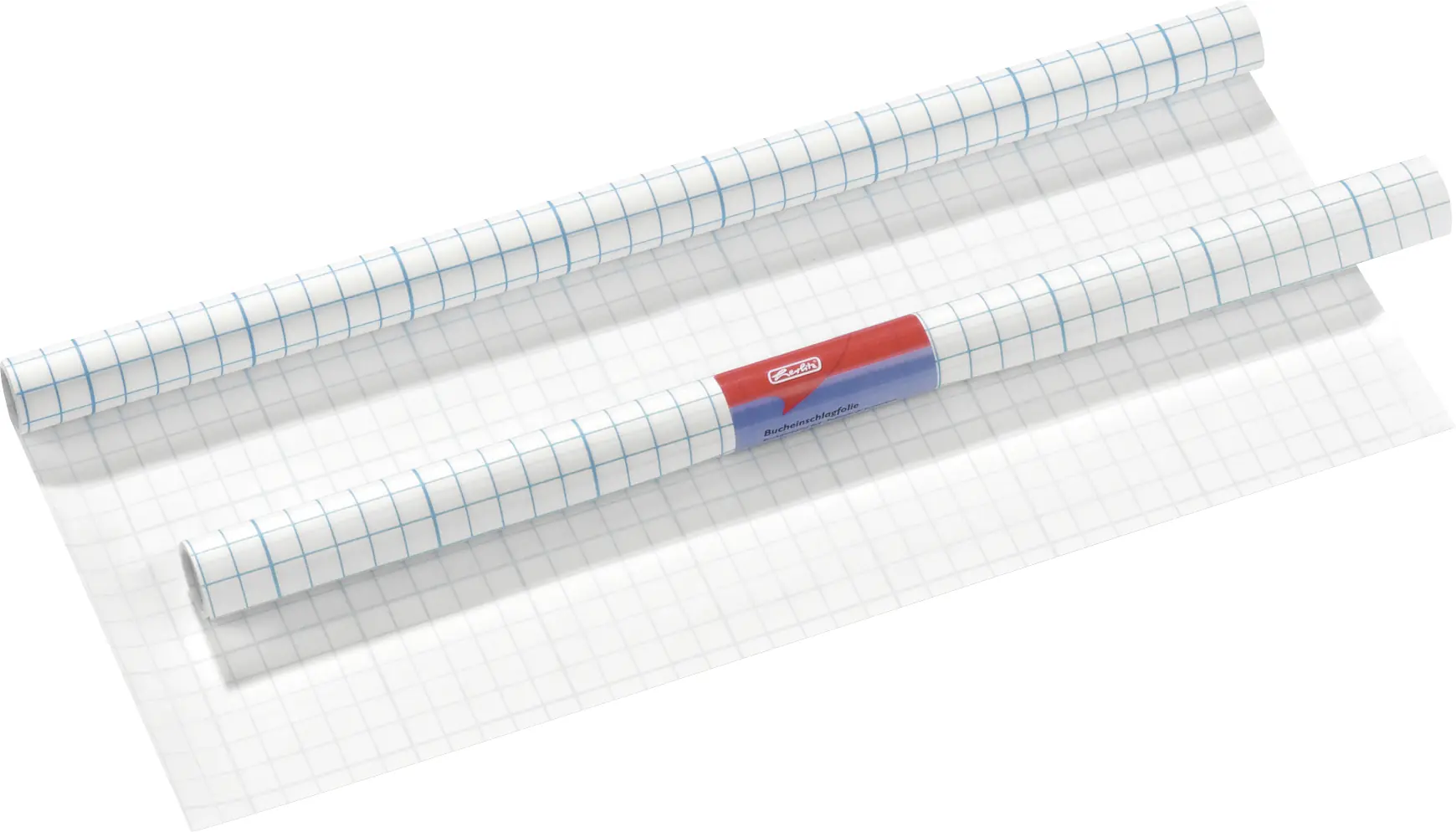 herlitz Bucheinschlagfolie farblos selbstklebend 40 x 100 cm