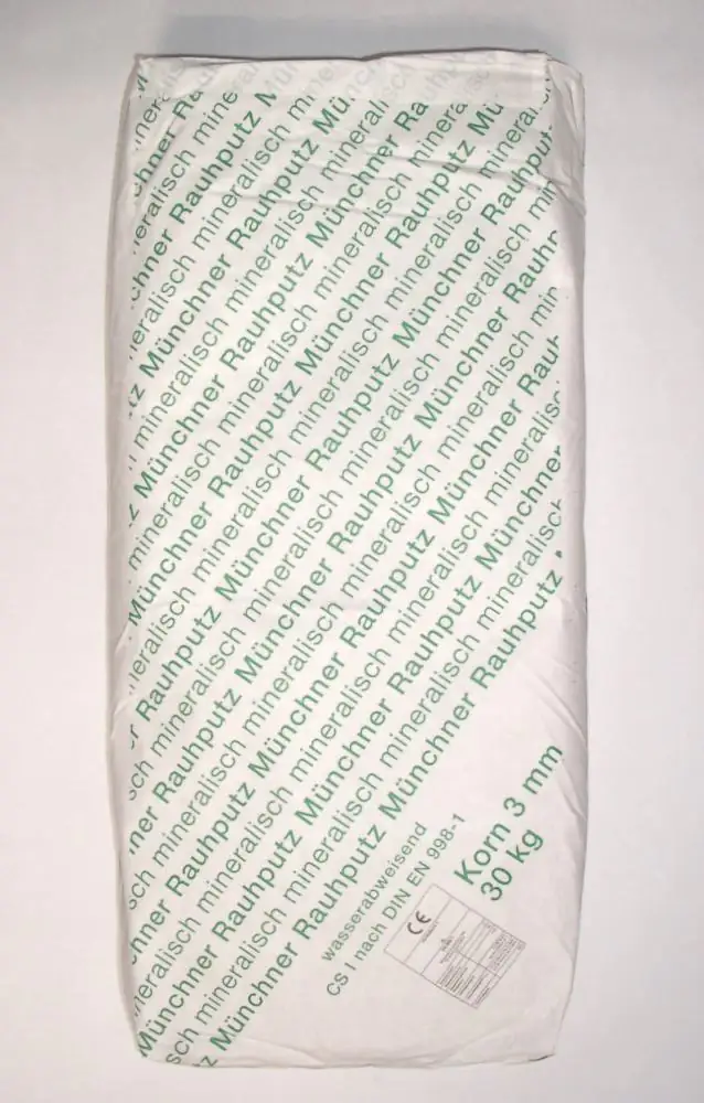 Münchner Rauputz 3 mm neutral, 30 kg