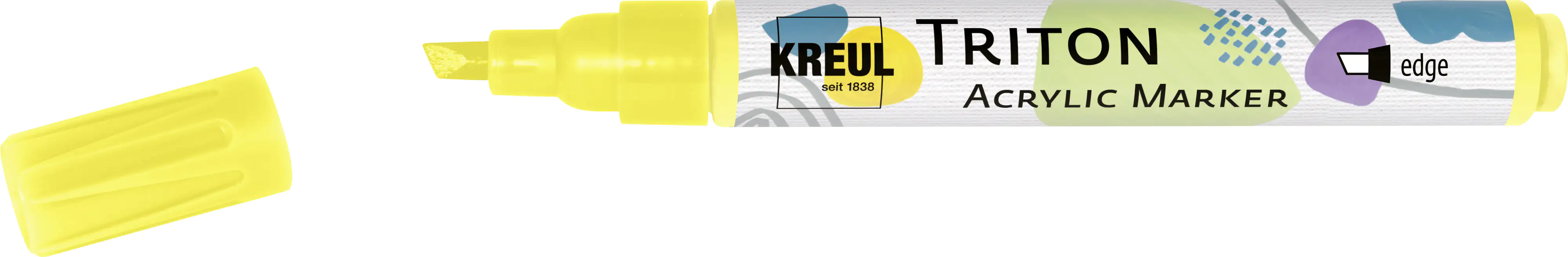 Kreul Triton Acrylic Paint Marker zitron Kreul Triton Acrylic Paint Marker zitron