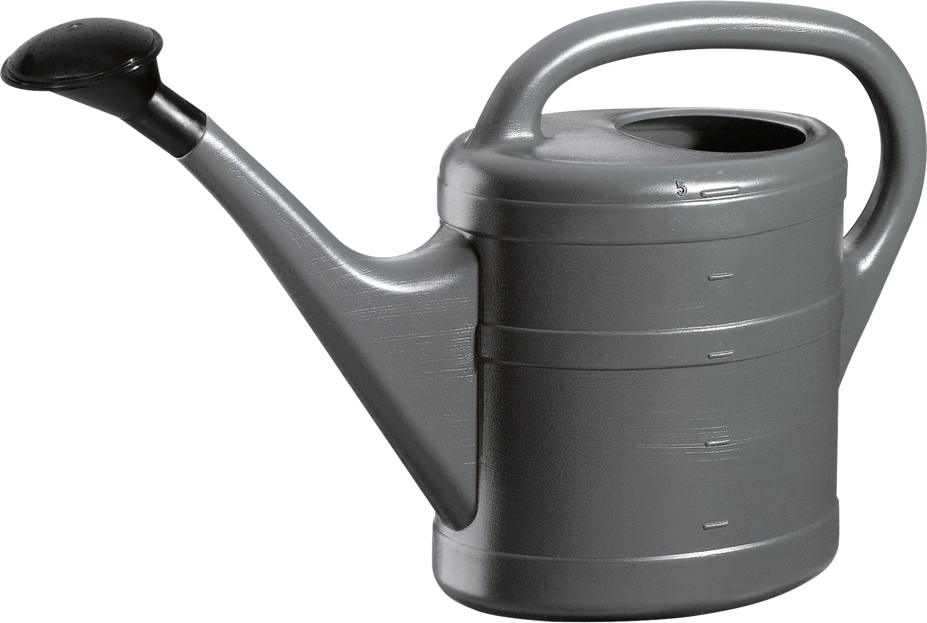 Geli Gießkanne 5 L Kunststoff anthrazit