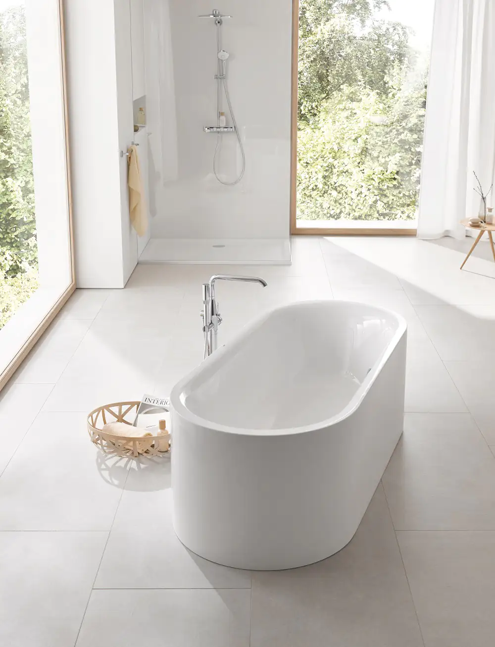 Grohe Kopfbrausesystem Euphoria moon white SmartControl Grohe Kopfbrausesystem Euphoria moon white SmartControl