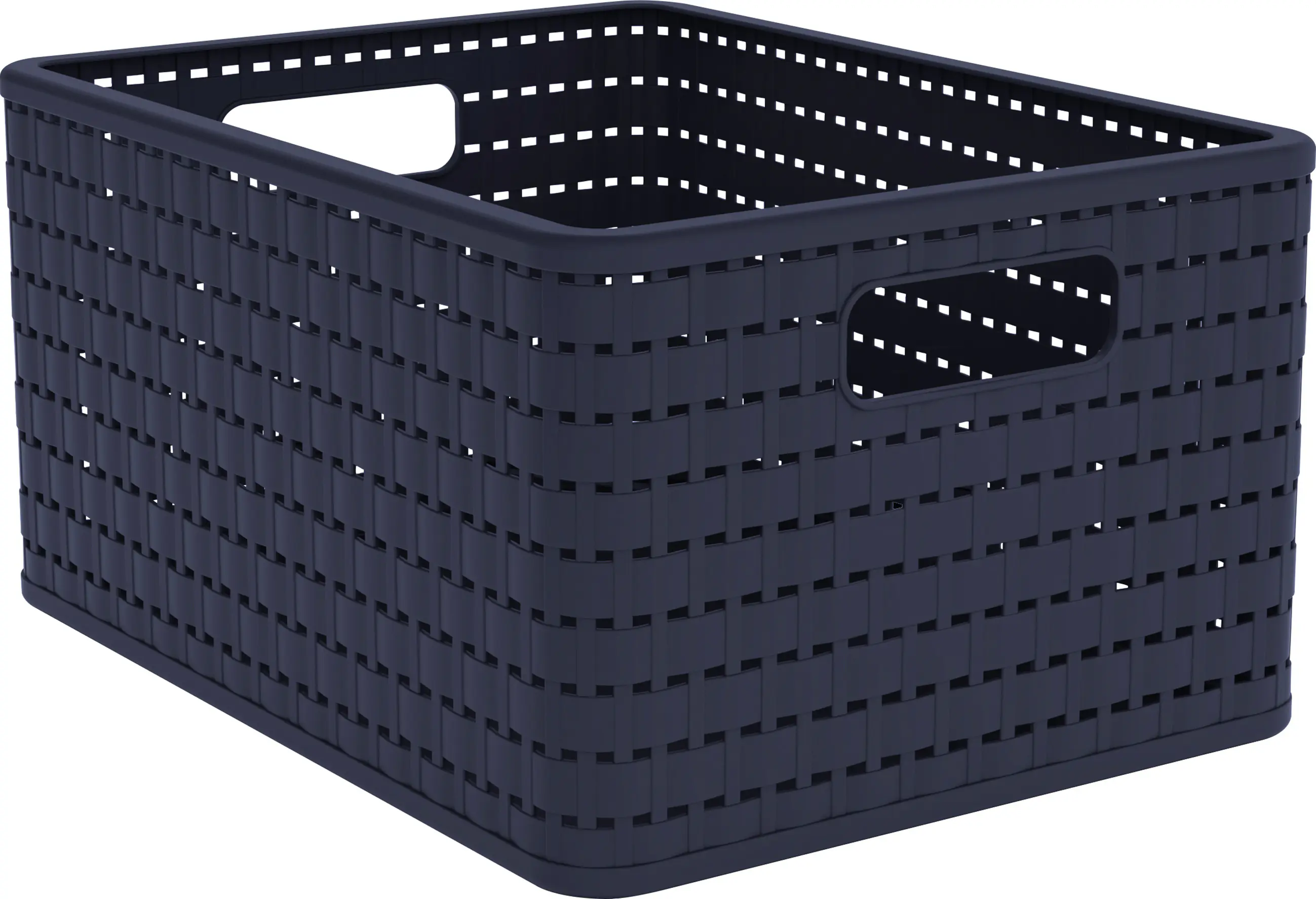 Rotho Korb Country A4, 18 L midnight blau