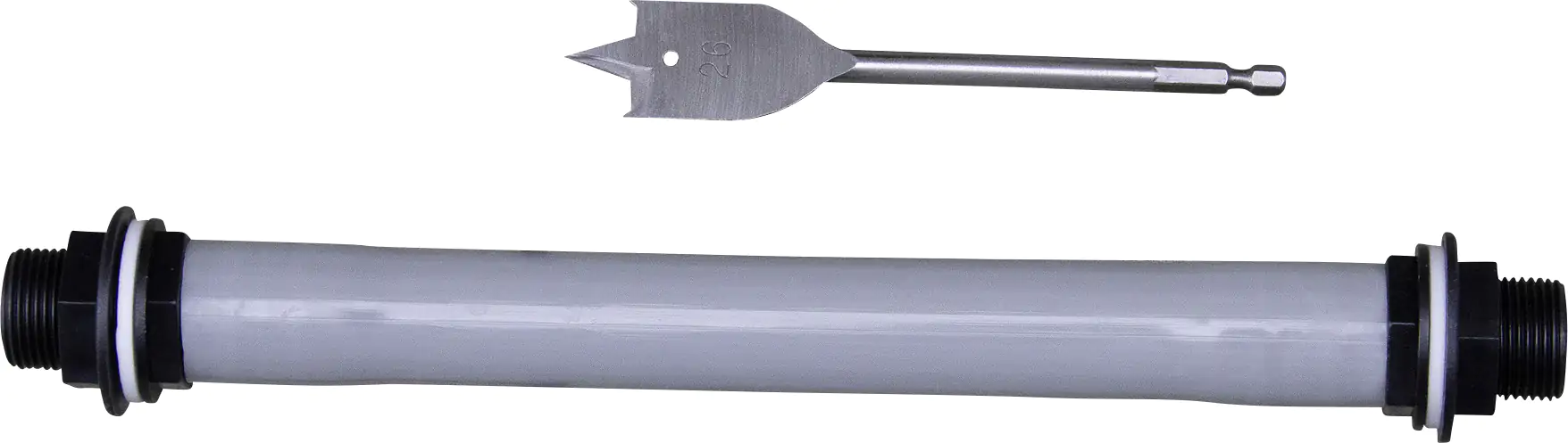 Garantia Verbindungsarmatur 19 mm (3/4"), innenliegende Kontermutter