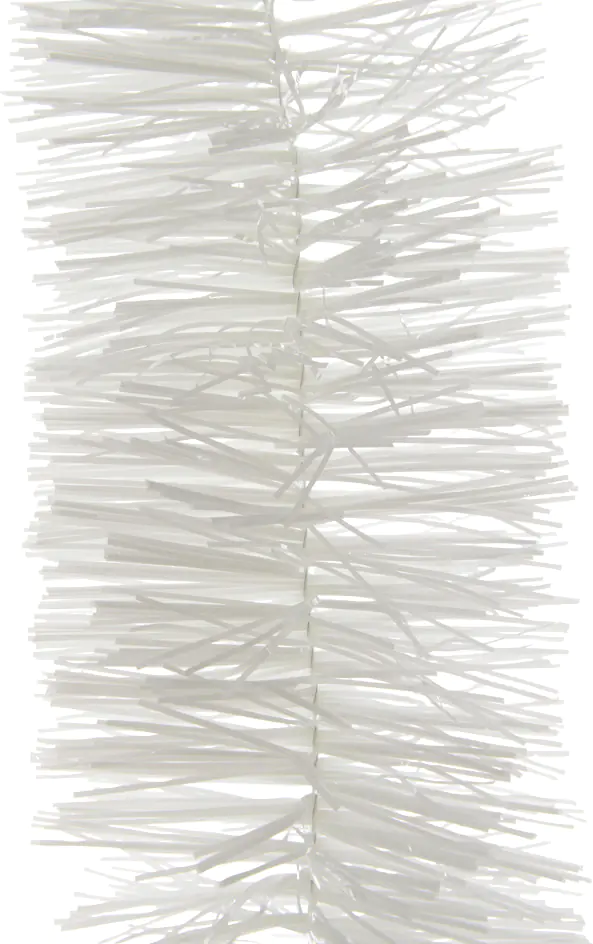 Kaemingk Lametta Girlande weiß 270 cm