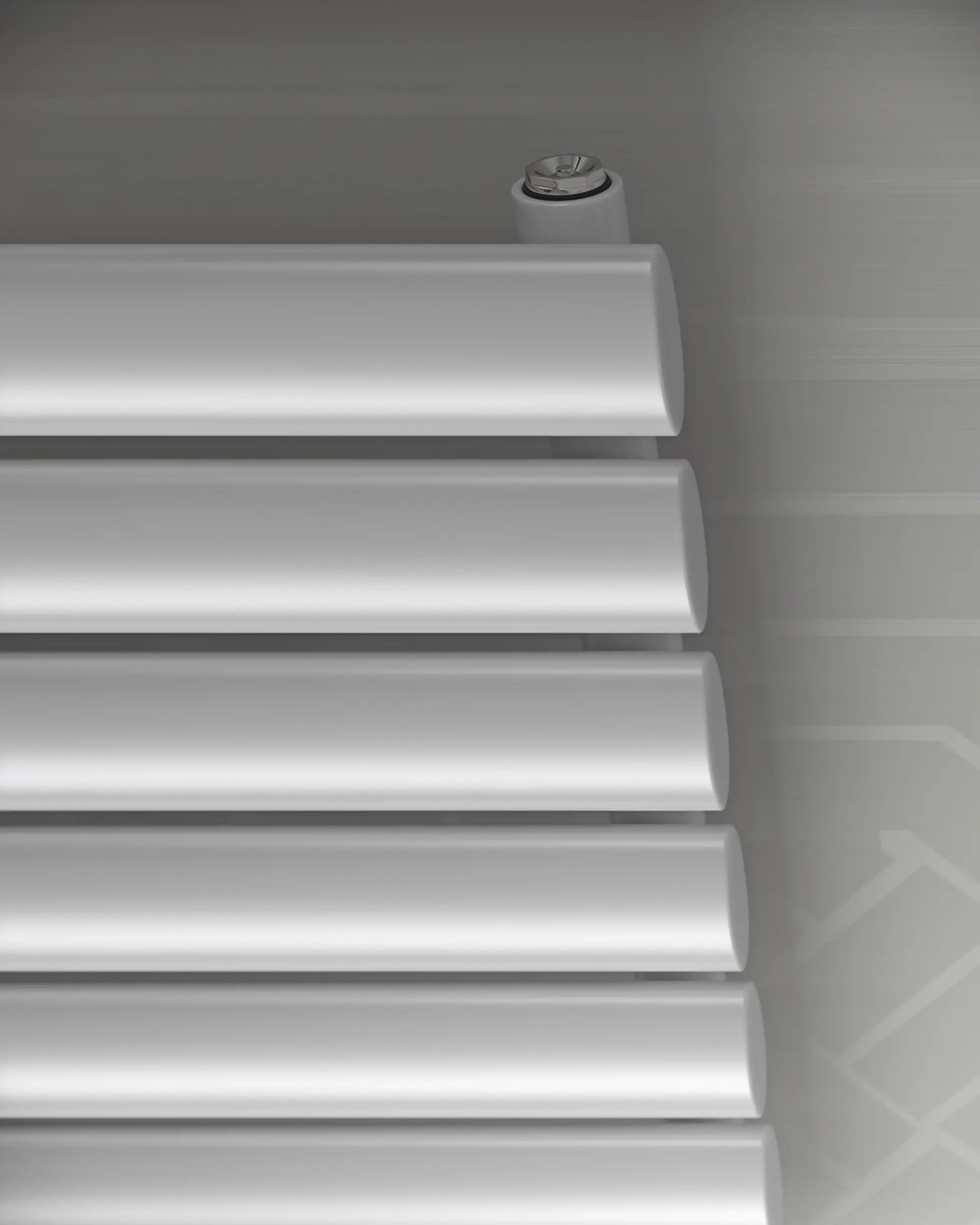 Ximax Heizkörper Fortuna horizontal 58,4 x 120 cm 758 Watt weiß