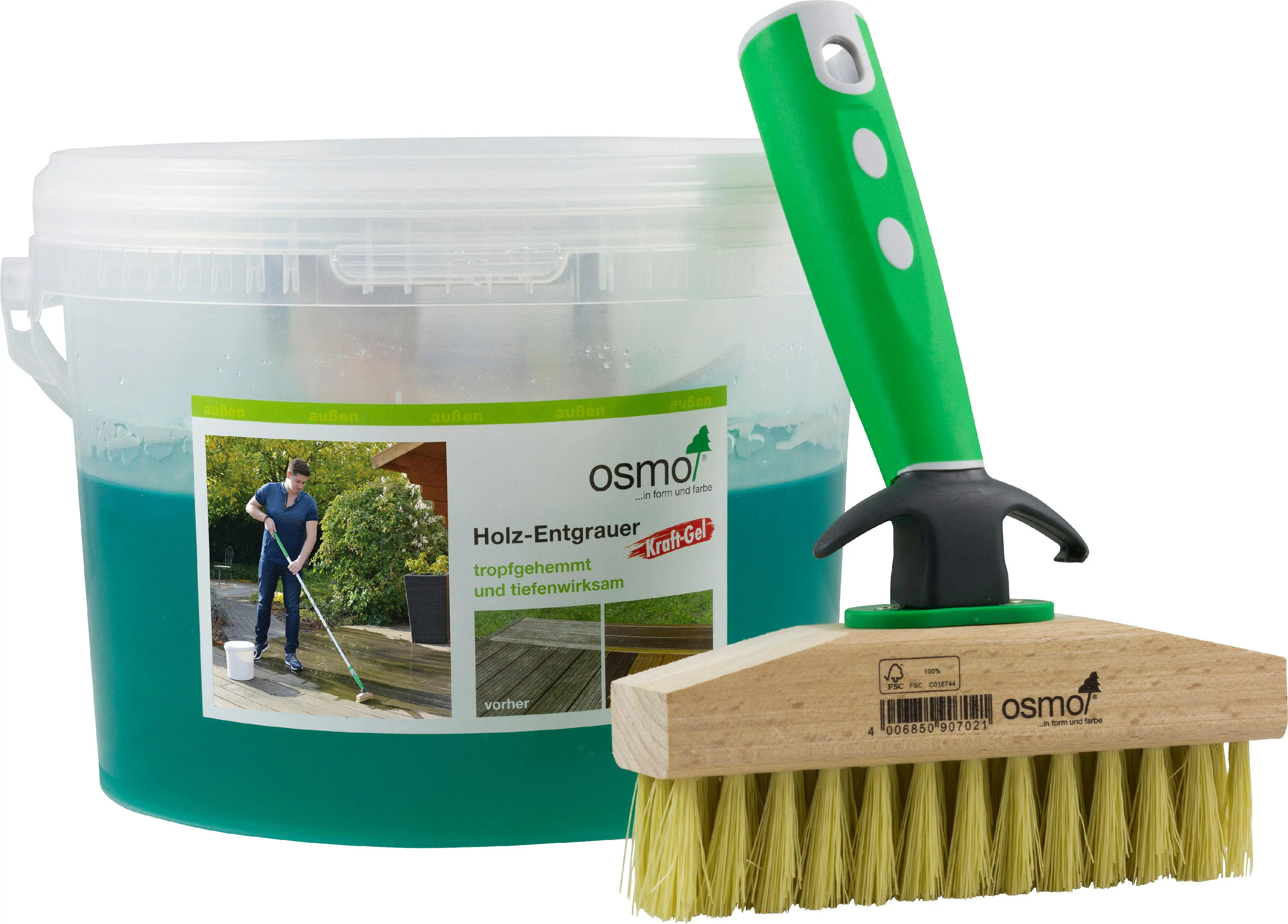 Osmo Holz-Entgrauer Kraft-Gel 2,5 L