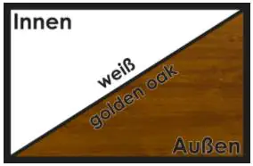 Meeth Fenster 100 x 150 cm DIN rechts 1 flügelig Dreh-Kipp weiß/golden Oak Meeth Fenster 100 x 150 cm DIN rechts 1 flügelig Dreh-Kipp weiß/golden Oak