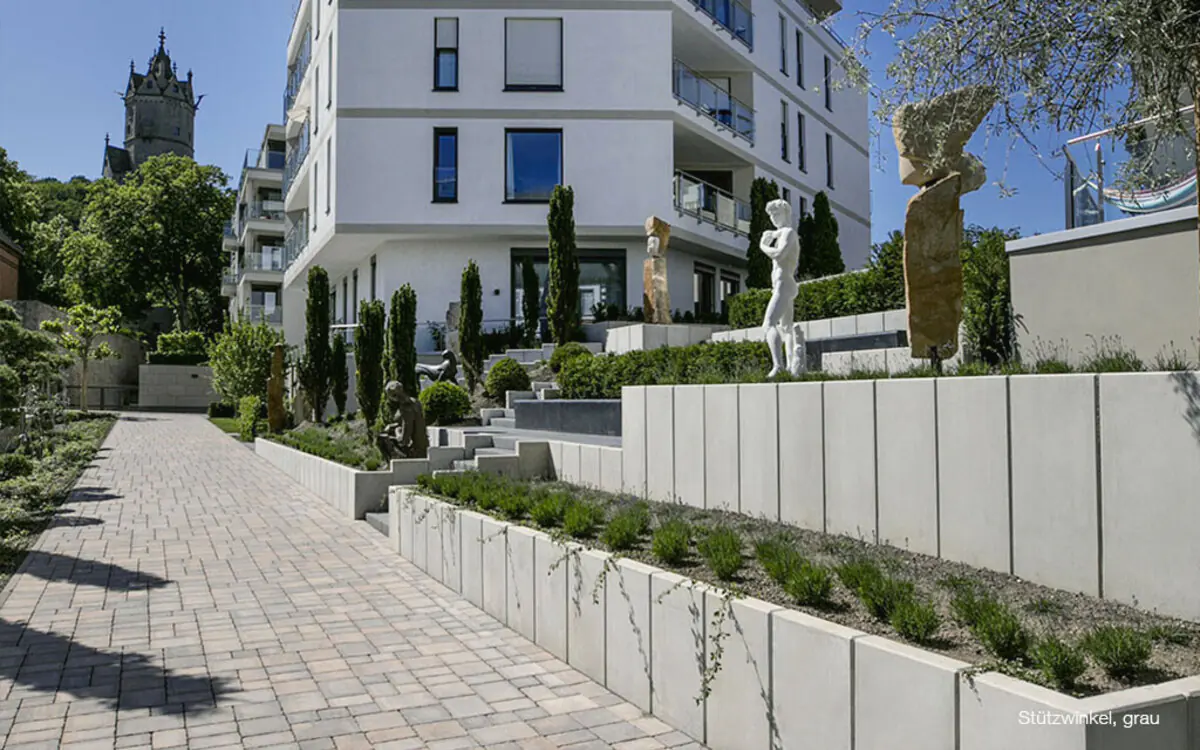 EHL Stützwinkel L-Stein 70 x 100 x 130 cm grau