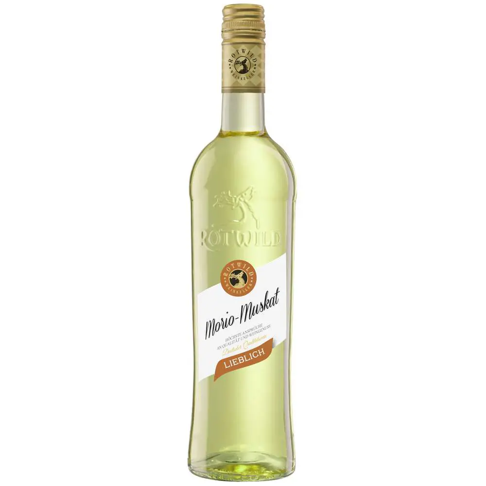 Rotwild Weißwein Morio Muskat lieblich 0,75l QbA