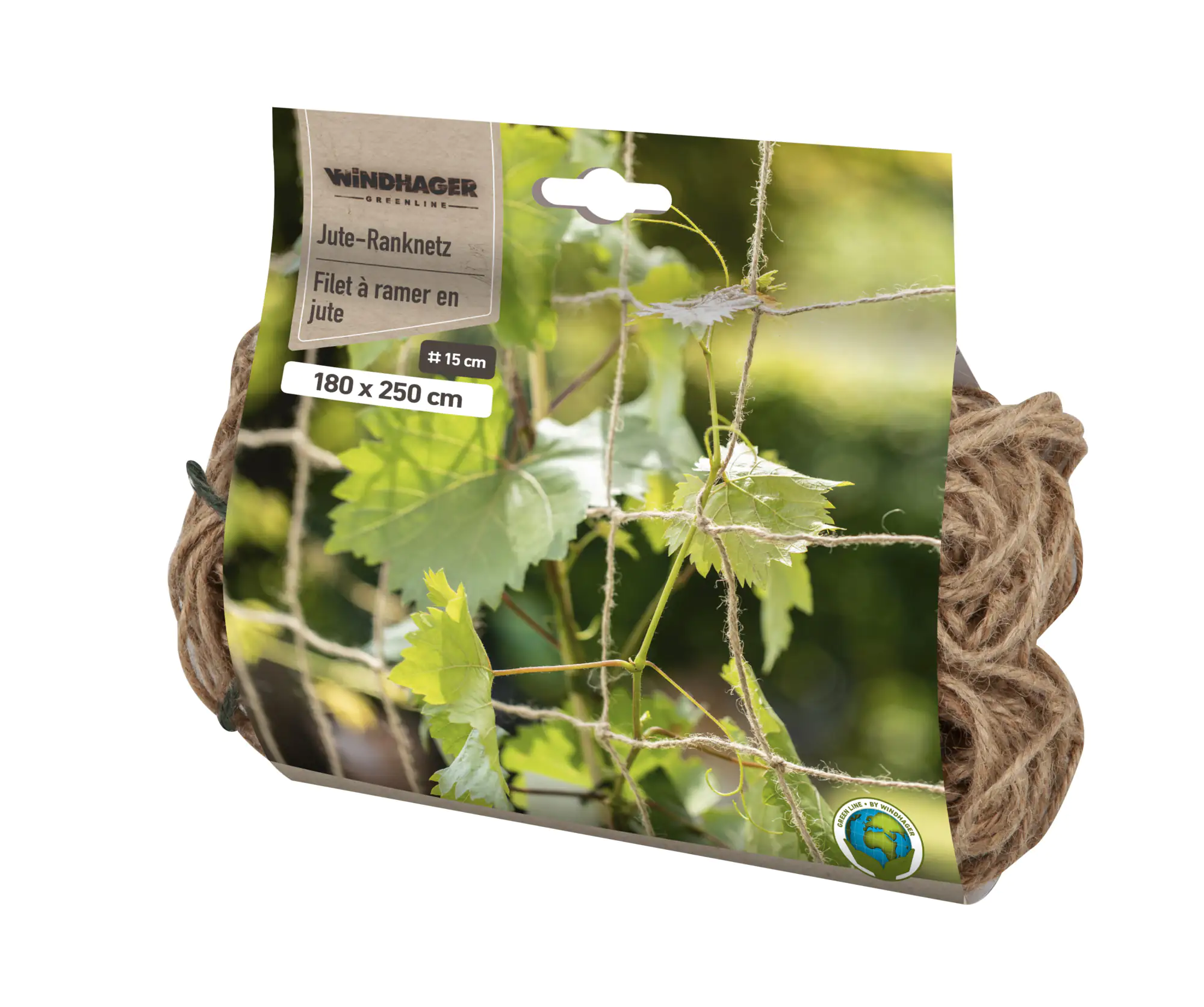 Windhager Jute Ranknetz 180 x 250 cm Windhager Jute Ranknetz 180 x 250 cm