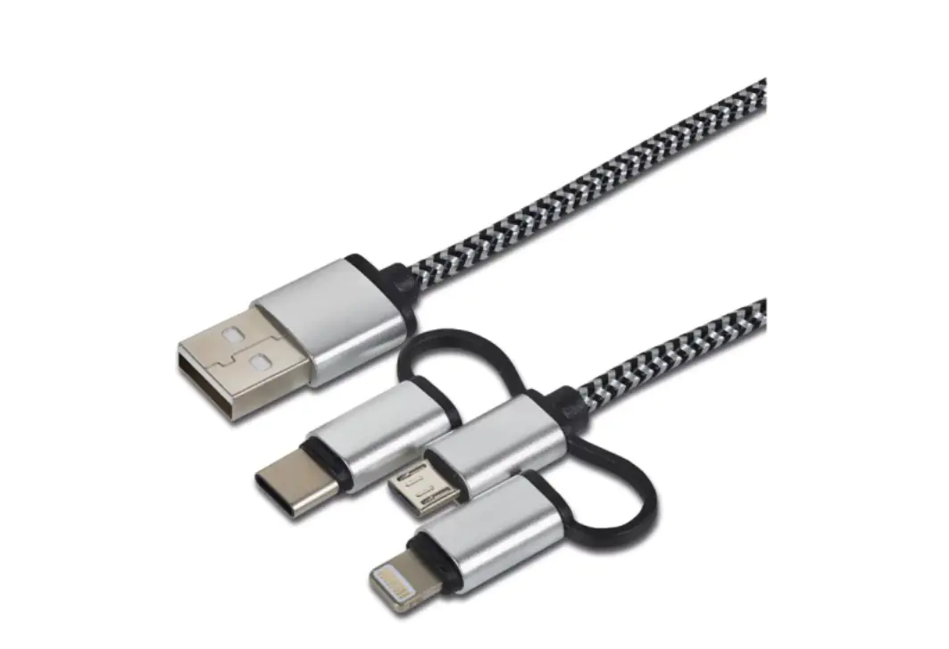Cartrend Daten-Ladekabel 3 in 1