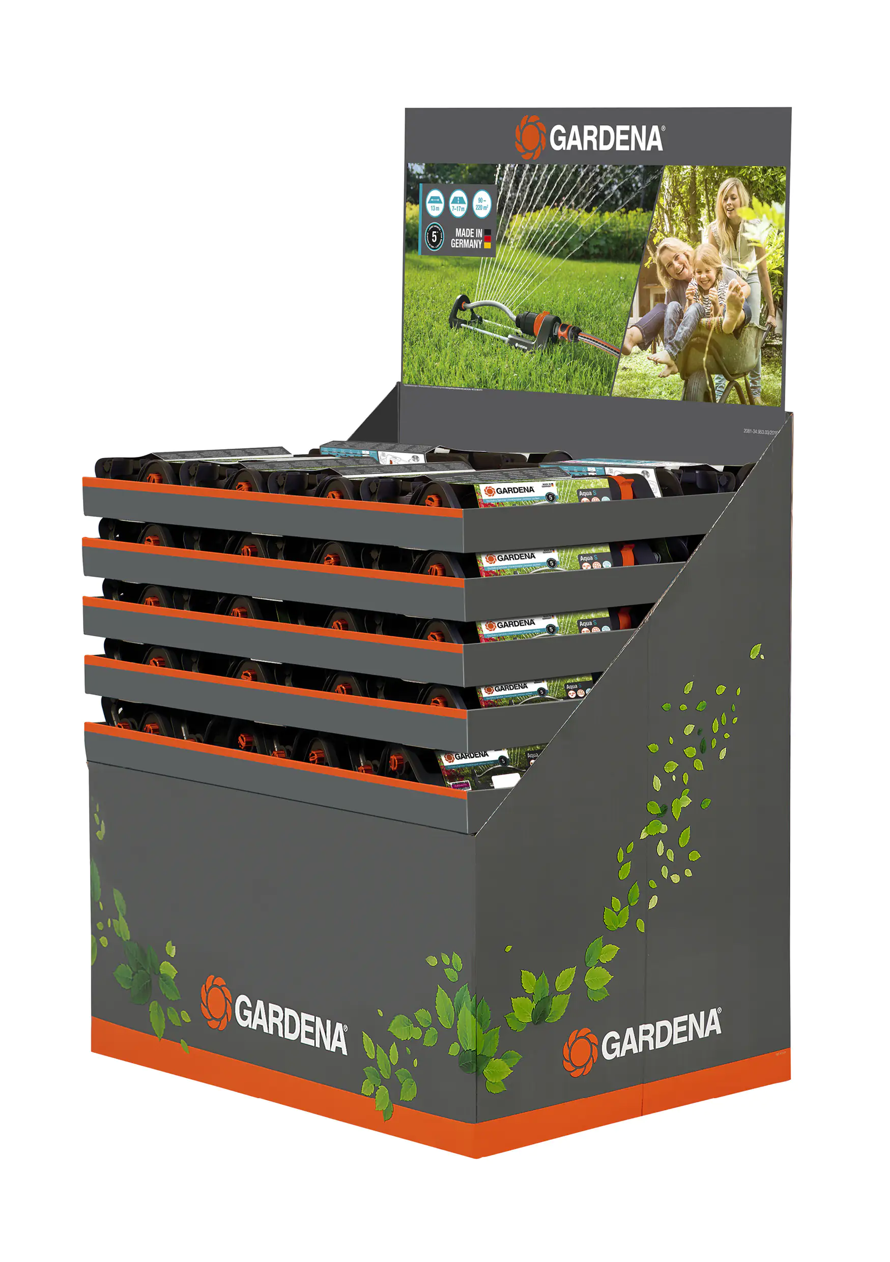 Gardena Viereckregner Aqua S