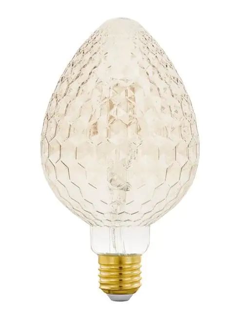 Eglo LED Leuchtmittel Zapfen E27 2,5W amber