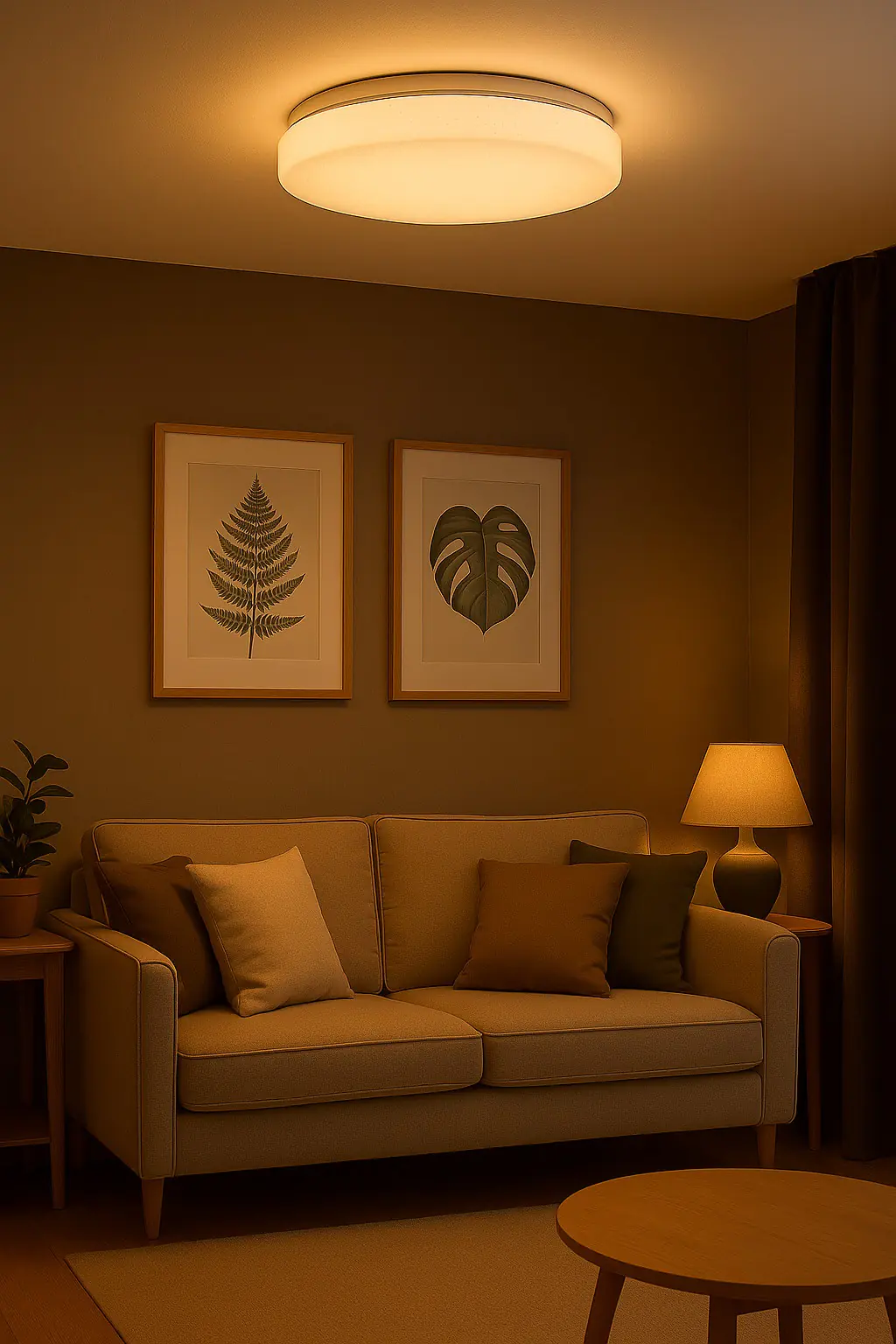 Primaster LED Deckenleuchte Seattle 37,5 x 8 cm weiß