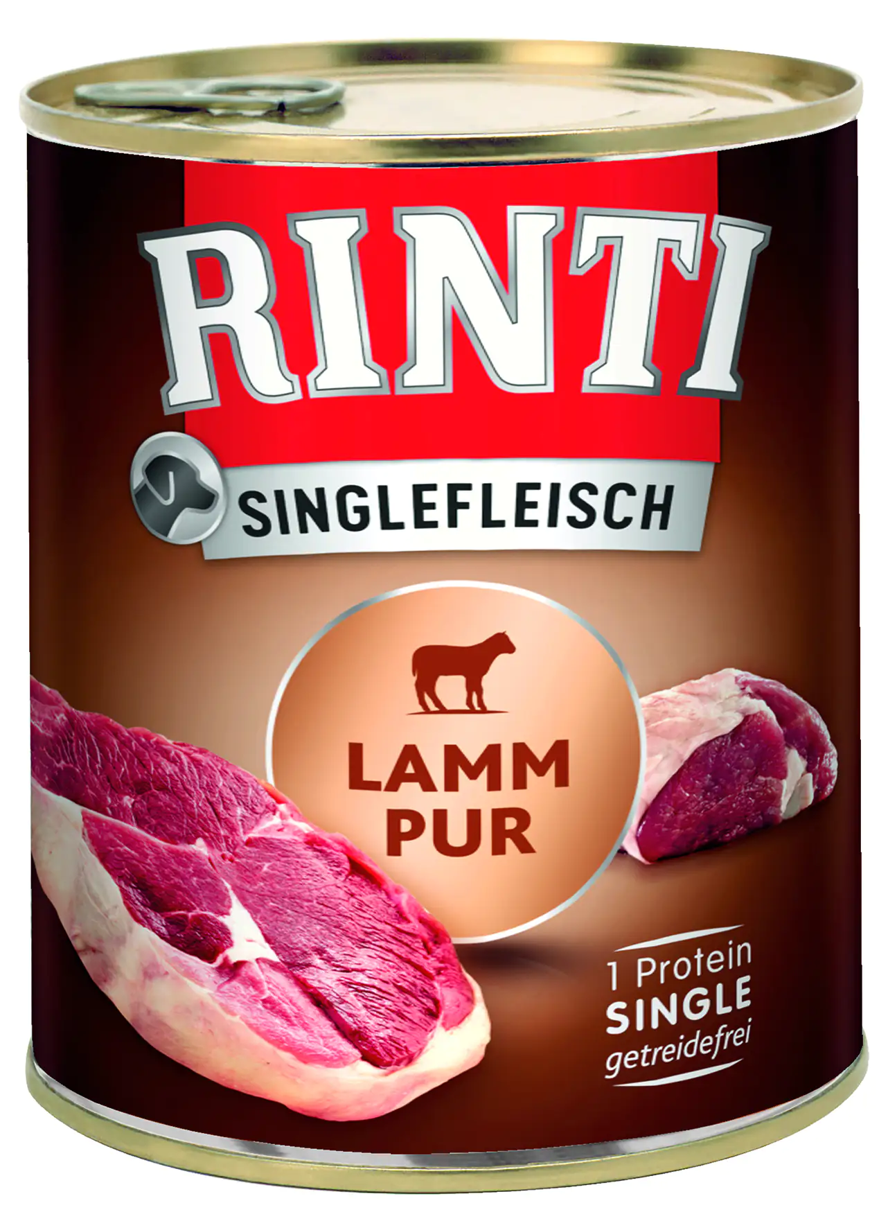 Rinti Singlefleisch Hundenassfutter Adult 800 g Lamm Pur