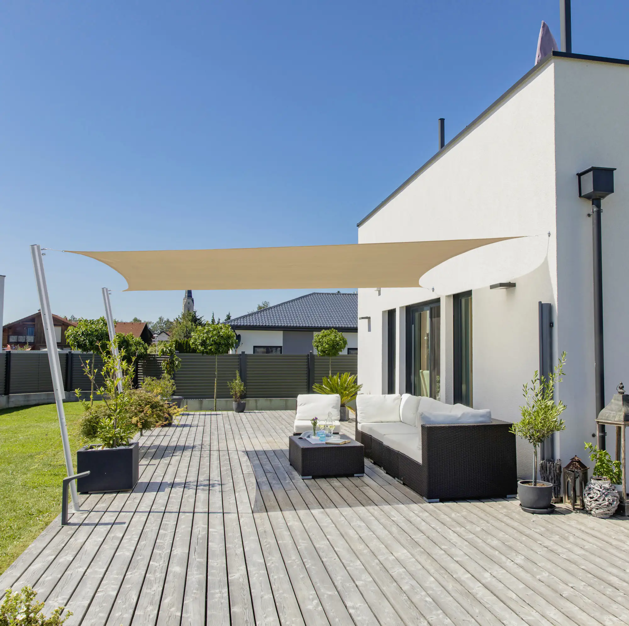 Windhager Sonnensegel Capri reed 3 x 4 m