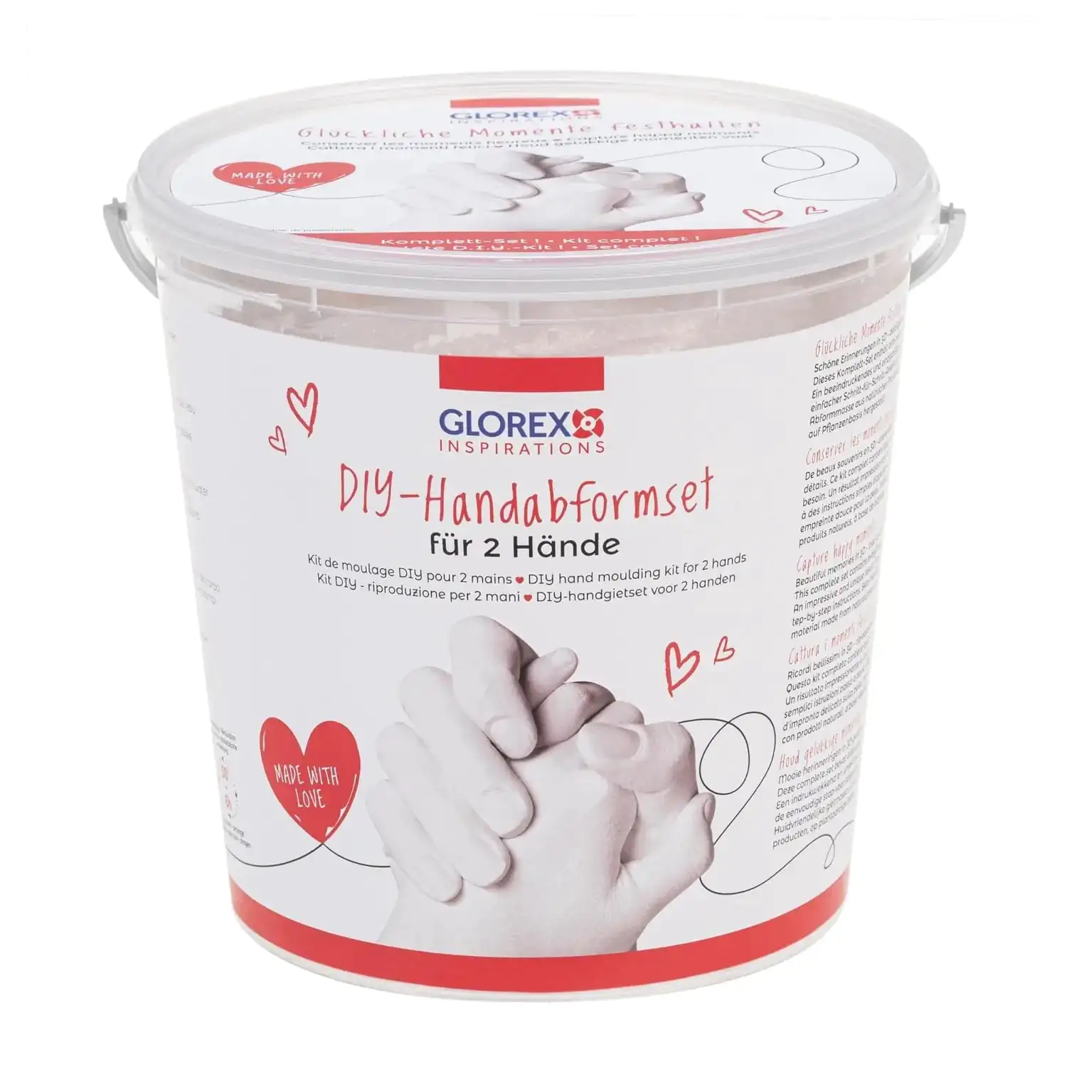 Glorex DIY Handabformset für 2 Hände