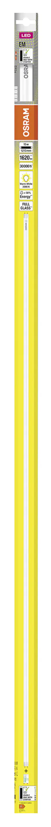 Osram LED Röhre T8 1,2 m G13 15 W warmweiß