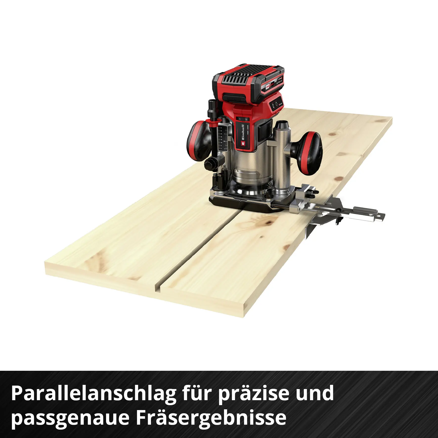 Einhell Professional Akku-Ober-/Kantenfräse TP-RO 18 Set Li BL Solo 18 V