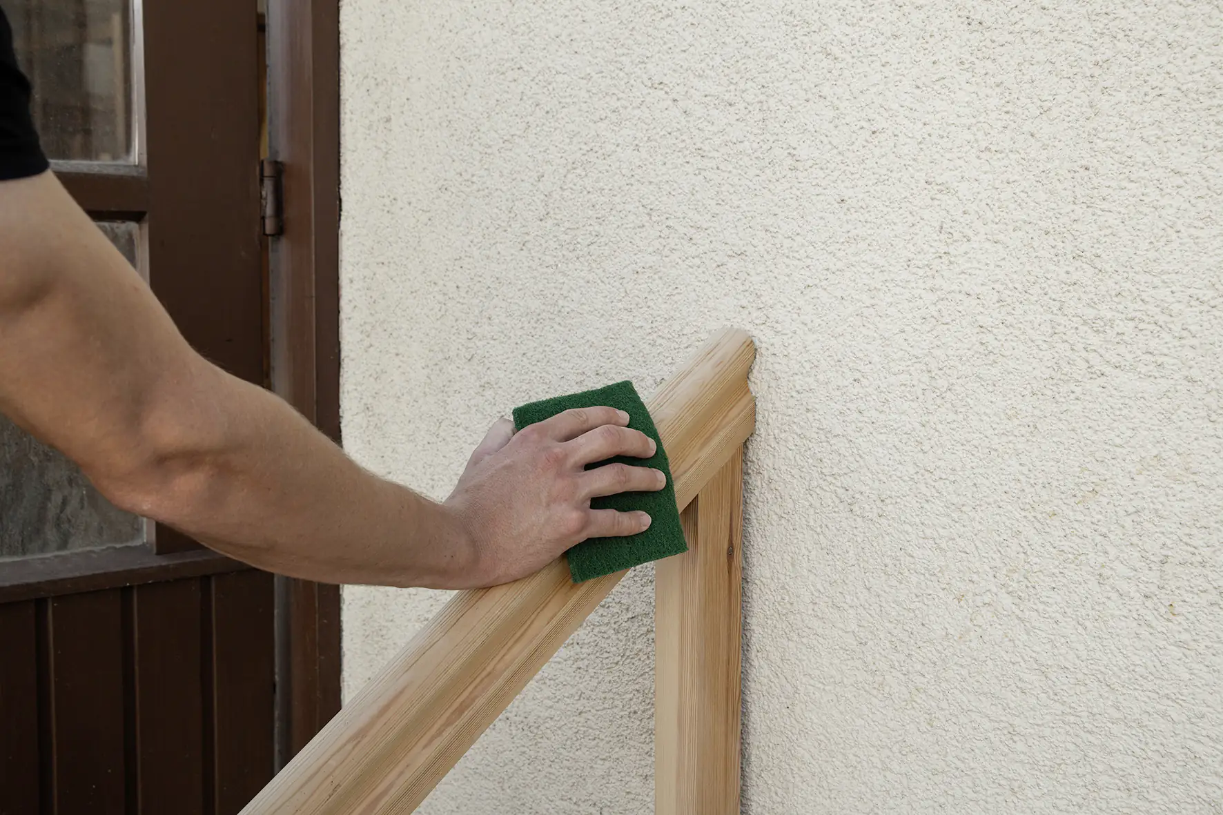 Wolfcraft Schleifvlies-Pads Ø 150x230 mm grob 2er Pack