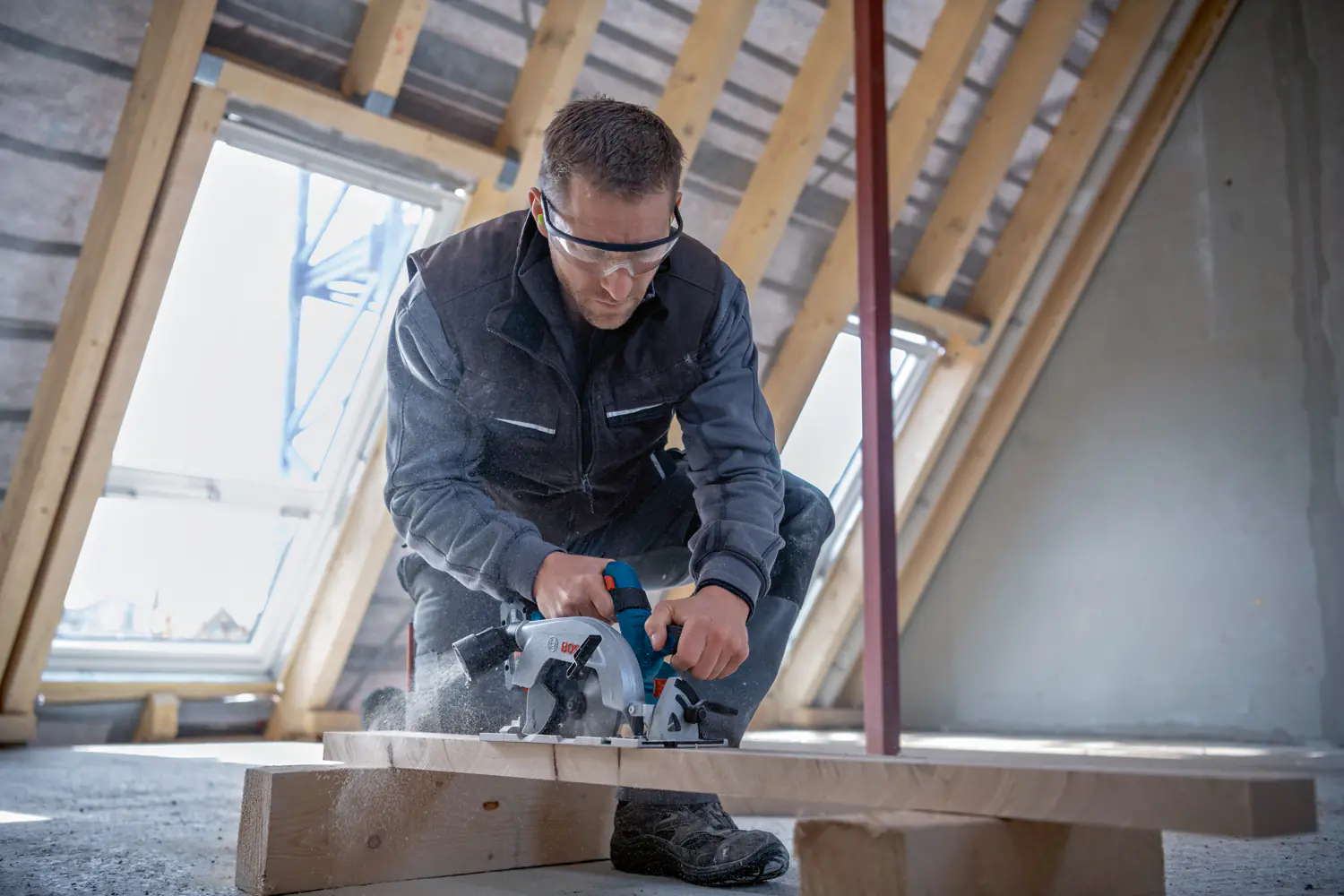 Bosch Professional Akku-Kreissäge GKS 18V-57 2L Solo Bosch Professional Akku-Kreissäge GKS 18V-57 2L Solo