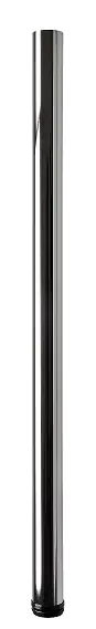 Hettich Möbelfuß 6,0 x 110 - 113 cm Stahl verchromt - 1 Stück Hettich Möbelfuß 6,0 x 110 - 113 cm Stahl verchromt - 1 Stück