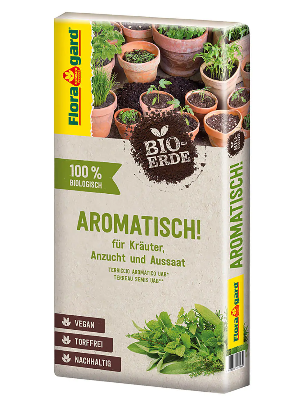 4006398410366 Floragard Bio Kräutererde Aromatisch 40 L
