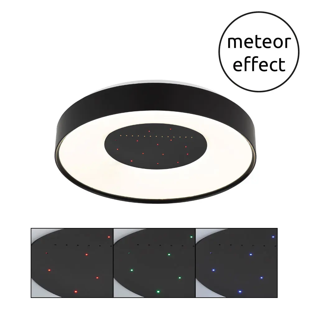 Globo LED-Deckenleuchte Jolliana 30 W 3280 lm CCT Ø 38,6 cm meteoreffekt