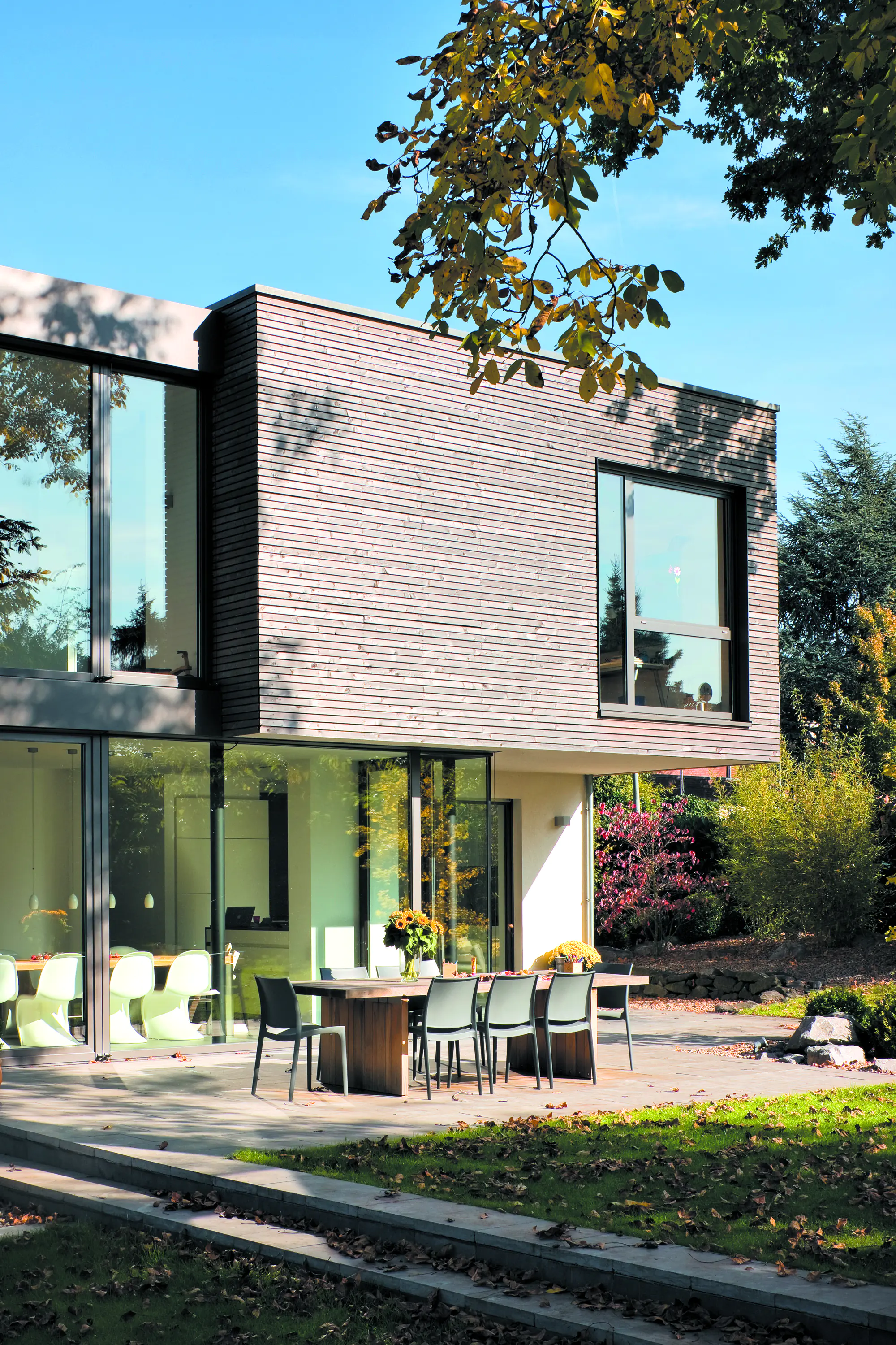 OutdoorWood Unterkonstruktion Kiefernholz kdi anthrazit 300 x 7 x 4,5 cm