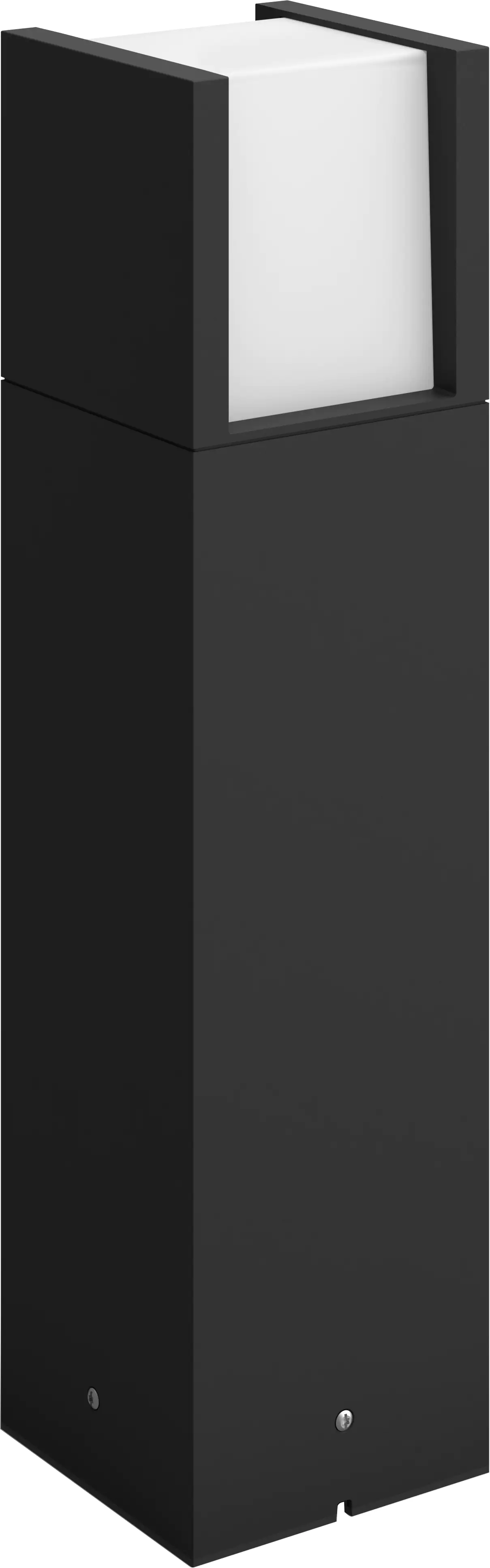 Philips Hue LED Sockelleuchte White Fuzo schwarz 40 x 10 cm dimmbar