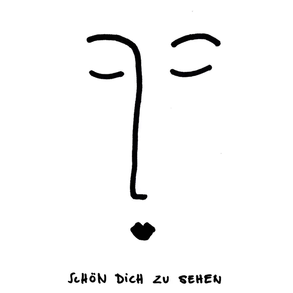 Braun & Company Servietten Motiv Avtg. Faces 33 x 33 cm - 20er Pack