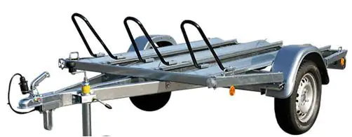 TPV Motorradanhänger MU2 Stahlblech für 2 bis 3 Motorräder geeignet ungebremst 750kg TPV Motorradanhänger MU2 Stahlblech für 2 bis 3 Motorräder geeignet ungebremst 750kg