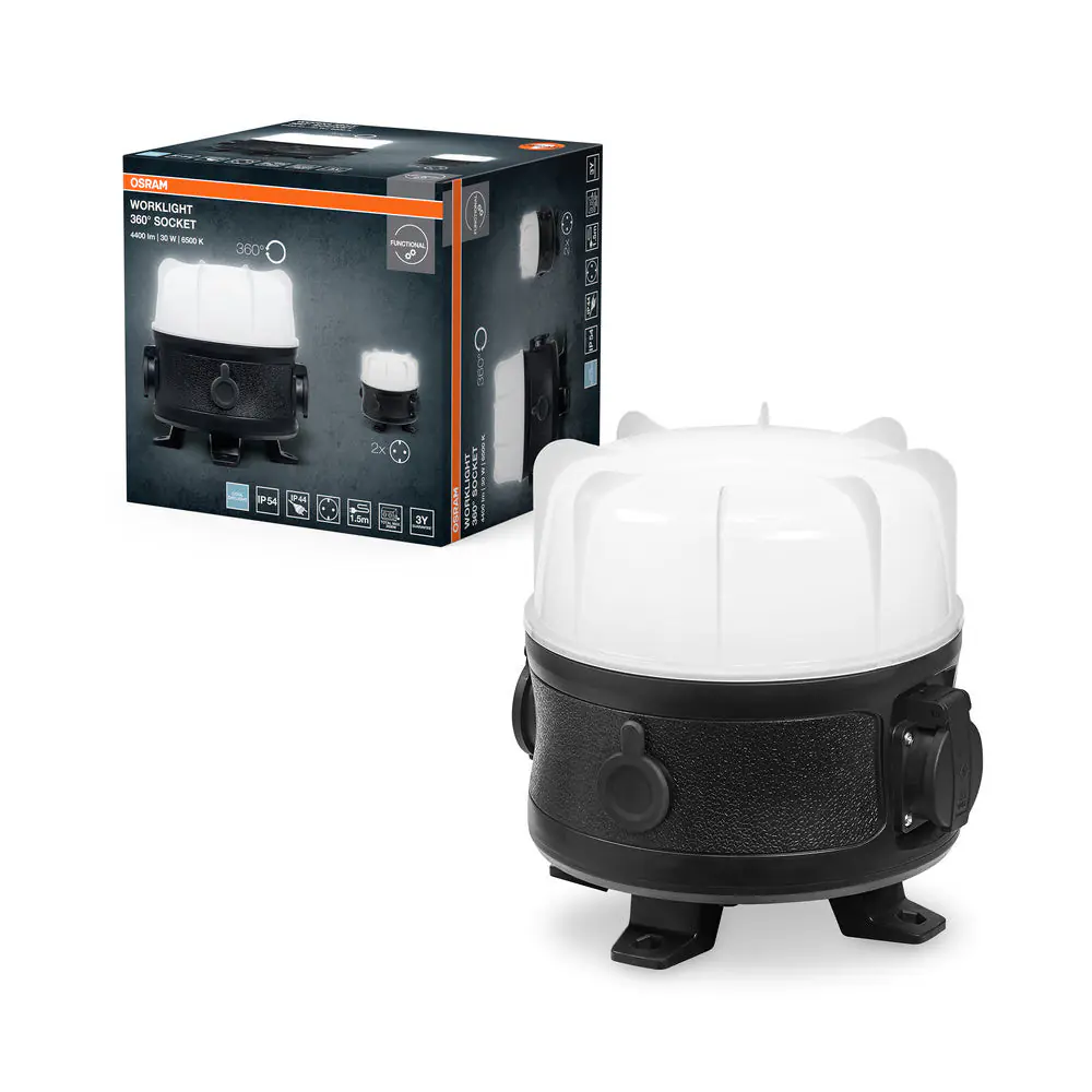 Osram LED Arbeitsleuchte Worklight Value 30 W kaltweiß schwarz-grau