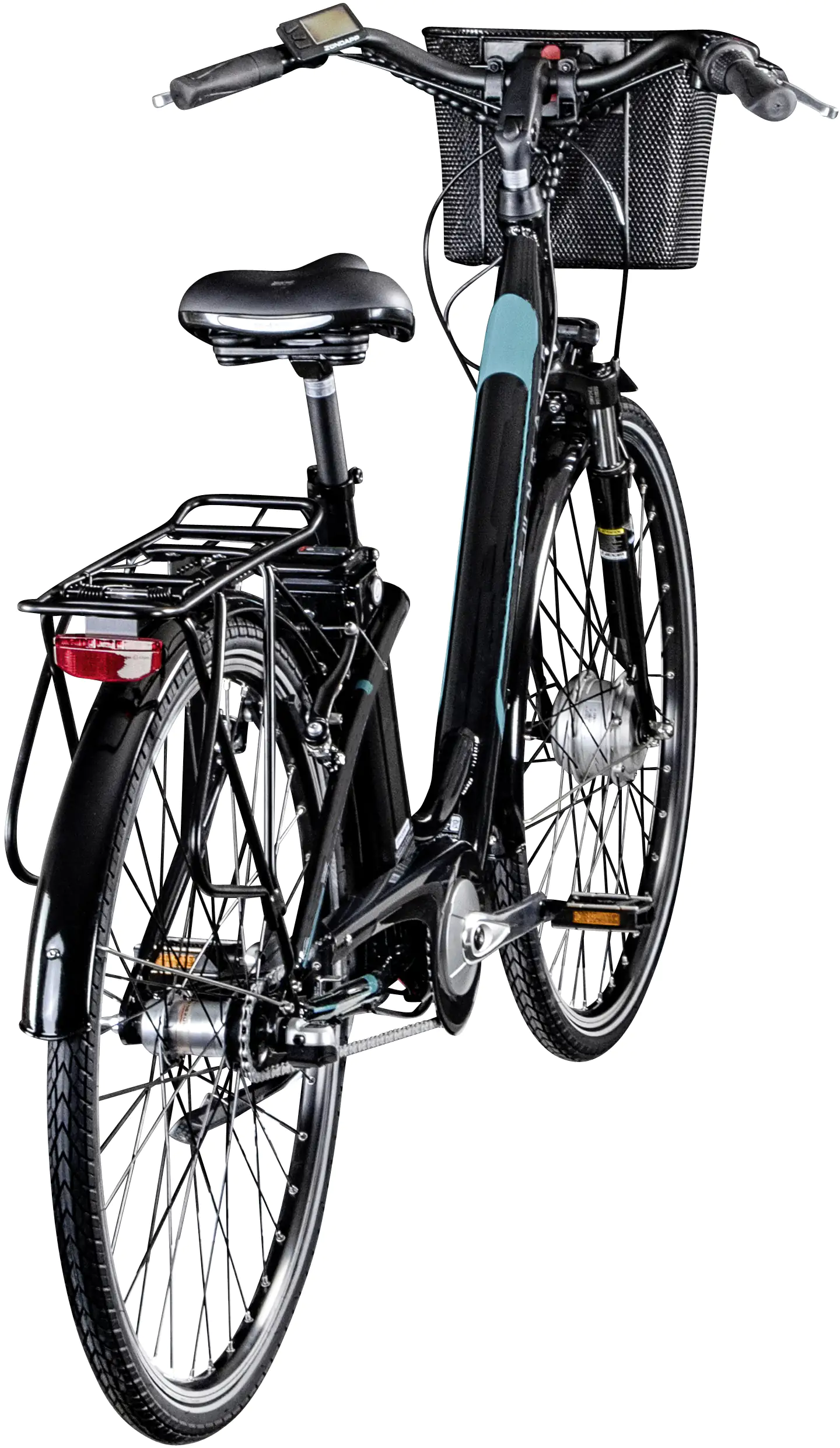 Zündapp E-Bike City Z510 28 Zoll 3-Gang 374 Wh schwarz türkis  