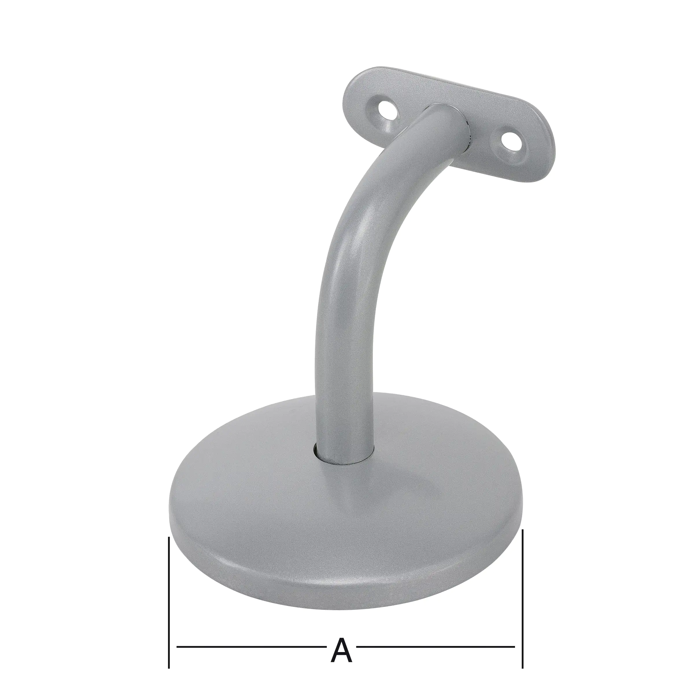 Vormann Handlaufstützen aluweiß Ø 75 mm