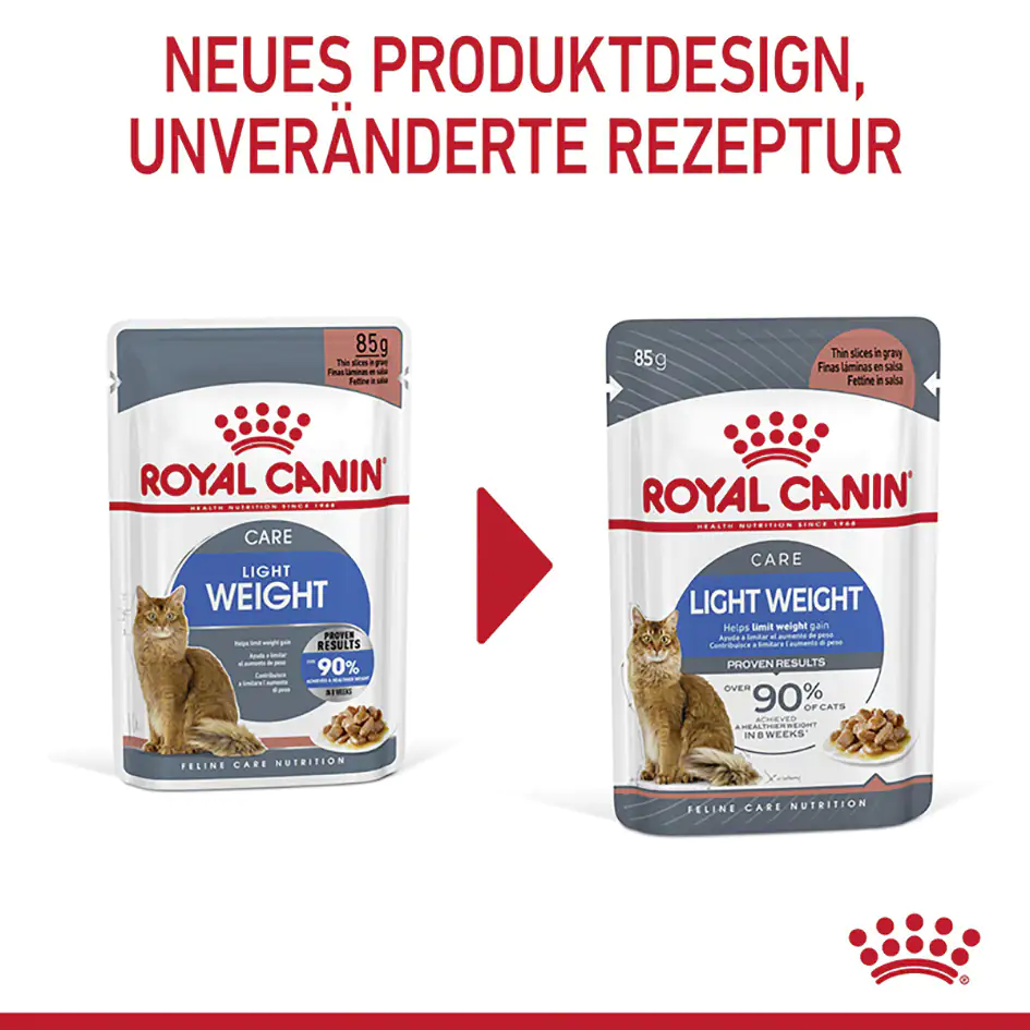 Royal Canin Katzenfutter Ultra Light in Soße 85 g