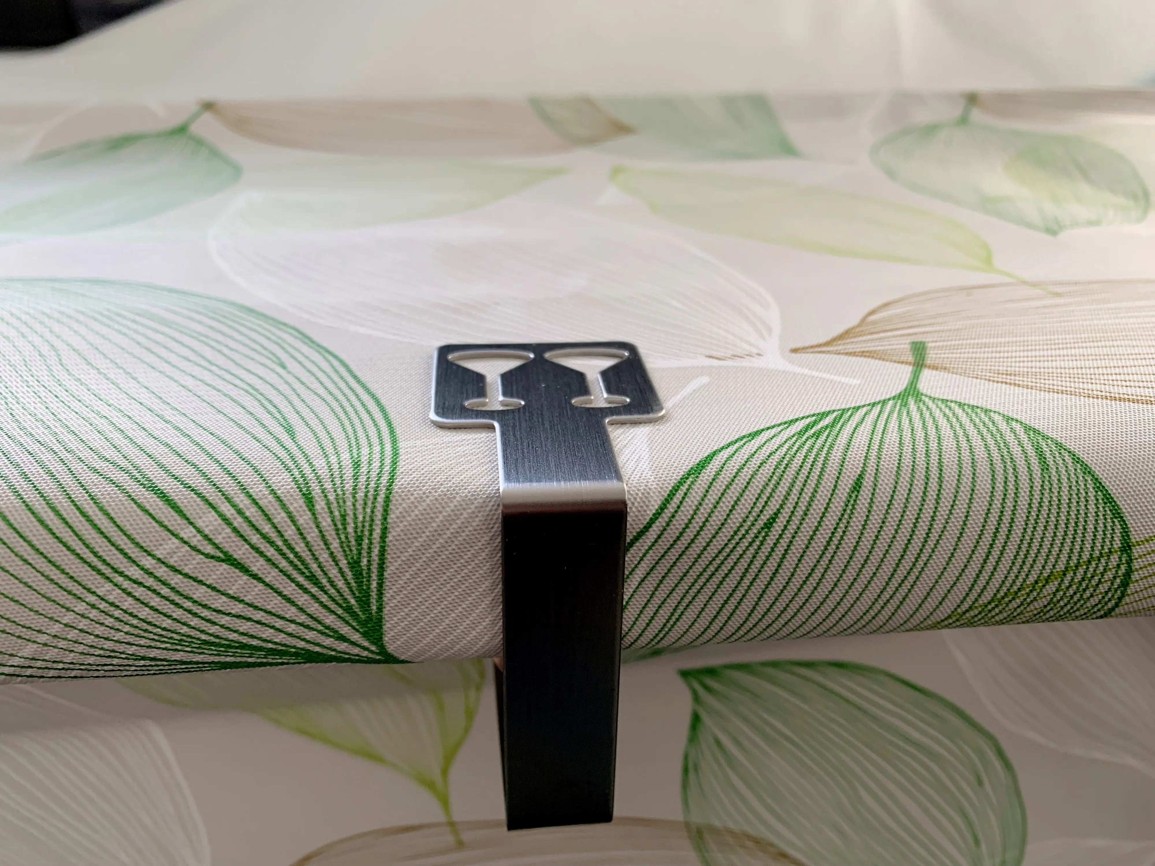 d-c-fix Tischdeckenklammern Metall silber - 4 Stück