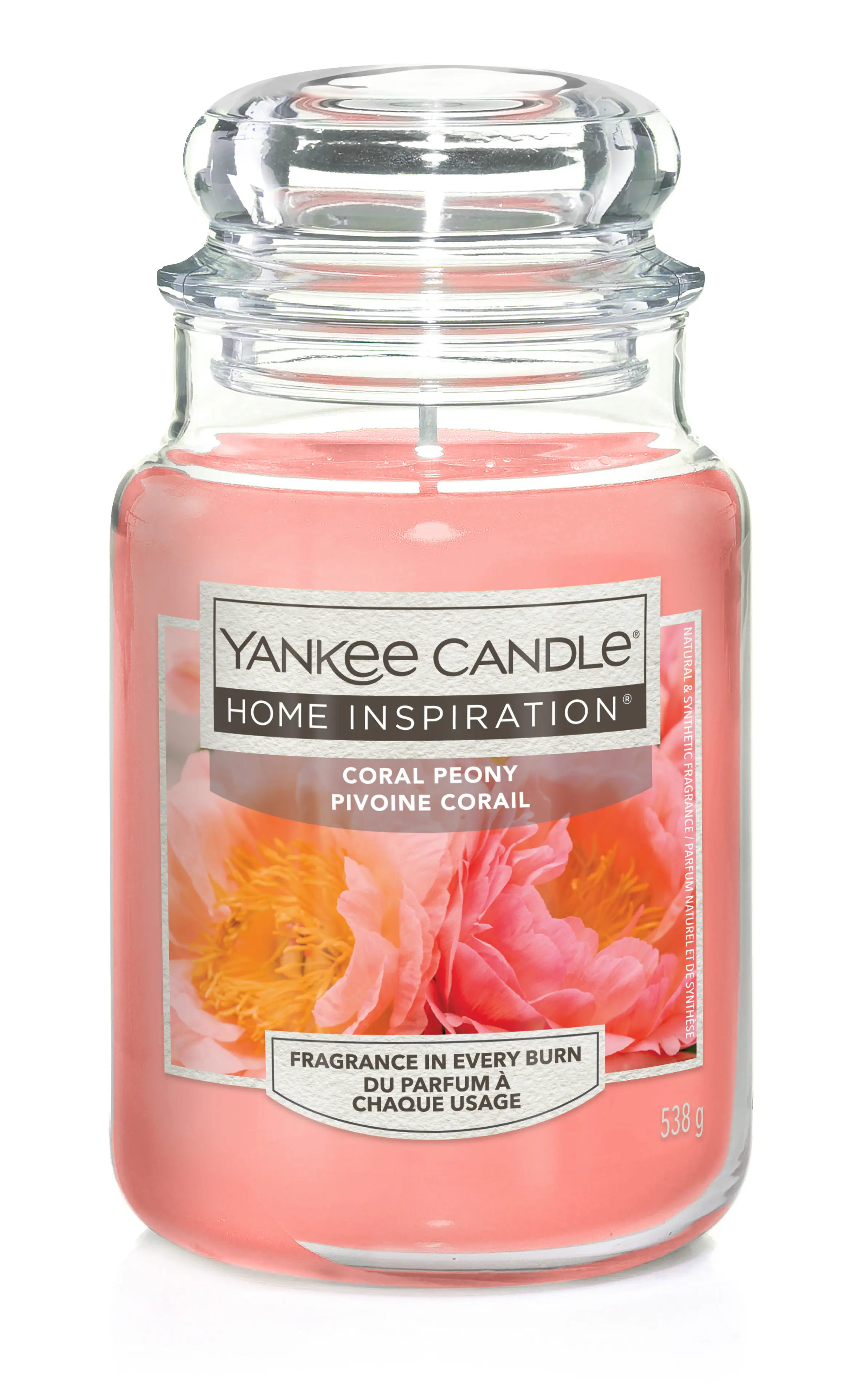 Yankee Candle Duftkerze Großes Glas Coral Peony 538 g rosa Yankee Candle Duftkerze Großes Glas Coral Peony 538 g rosa