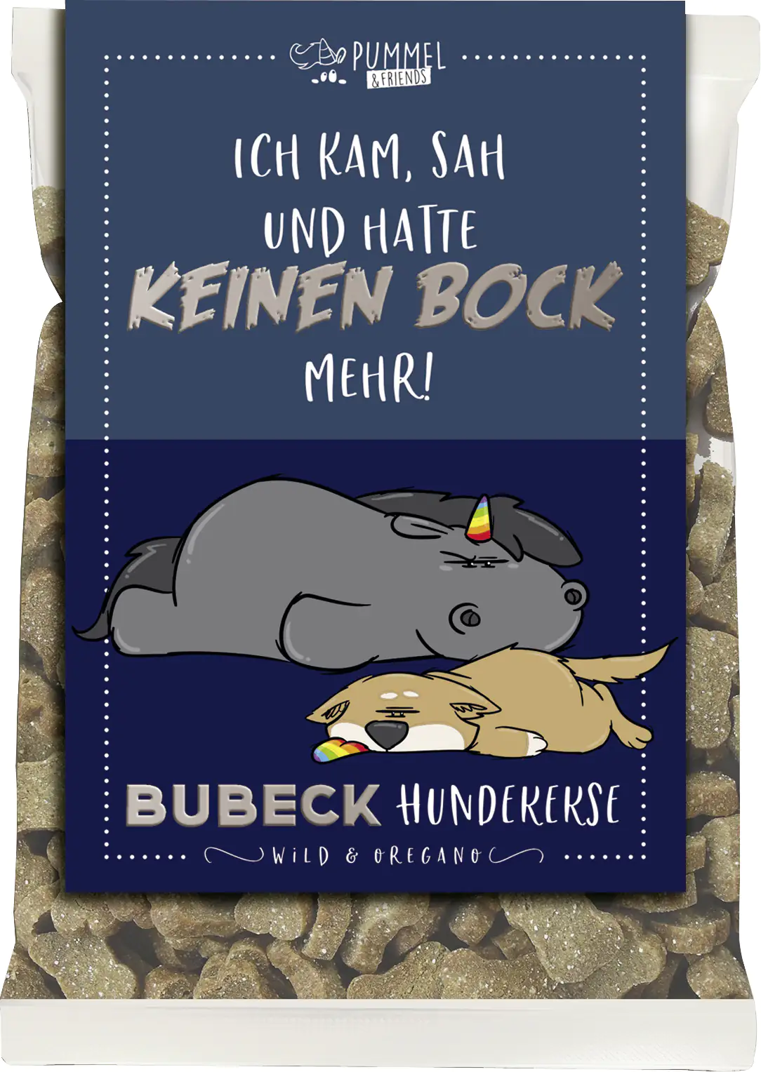 Bubeck Grummeleinhorn Hundekuchen mit Wild & Oregano210g Bubeck Grummeleinhorn Hundekuchen mit Wild & Oregano210g