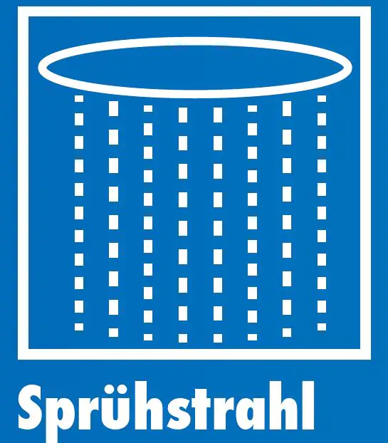 Primaster Handbrause Water Feeling chrom-weiß wassersparend Primaster Handbrause Water Feeling chrom-weiß wassersparend