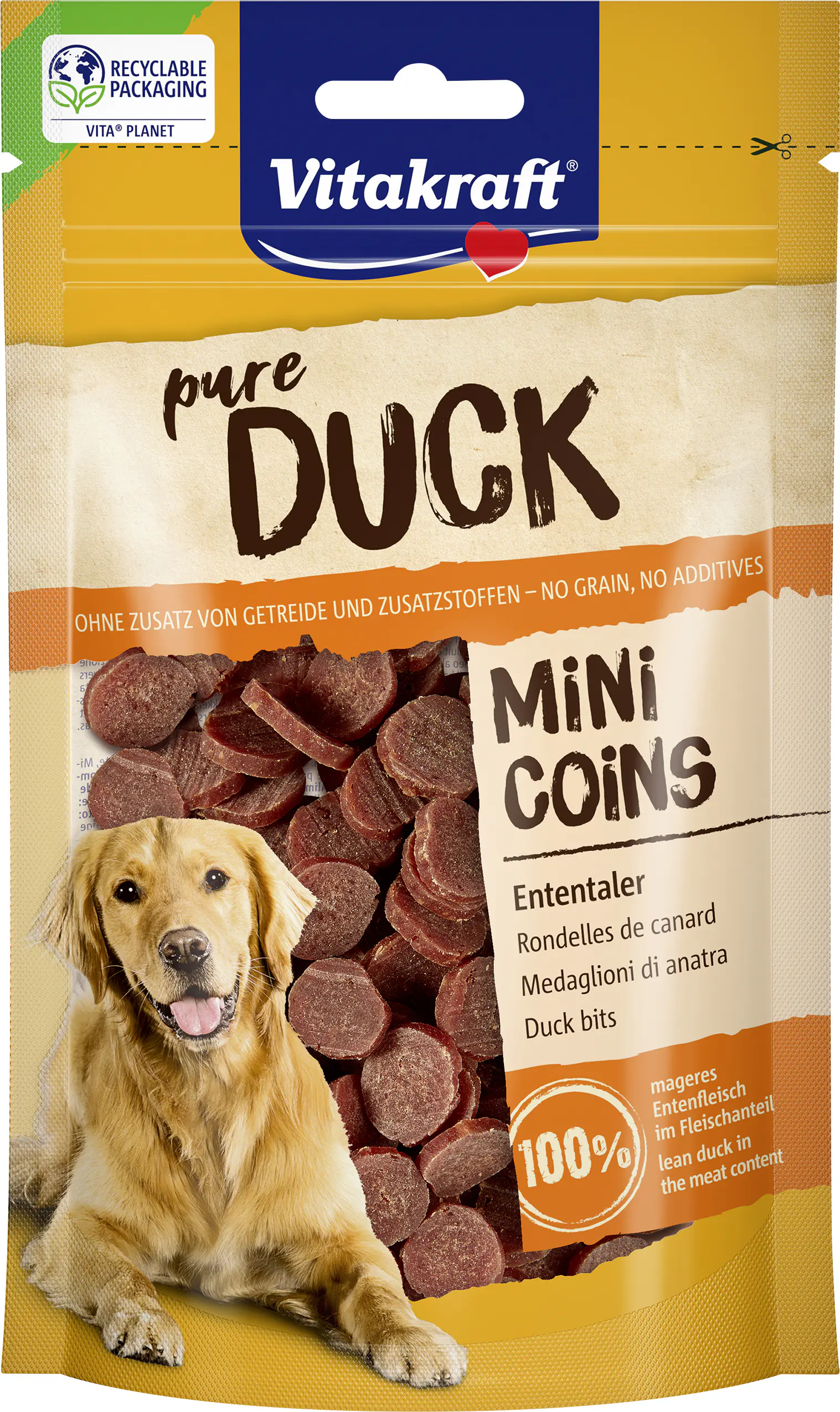 Vitakraft DUCK Mini Coins Ente 80 g