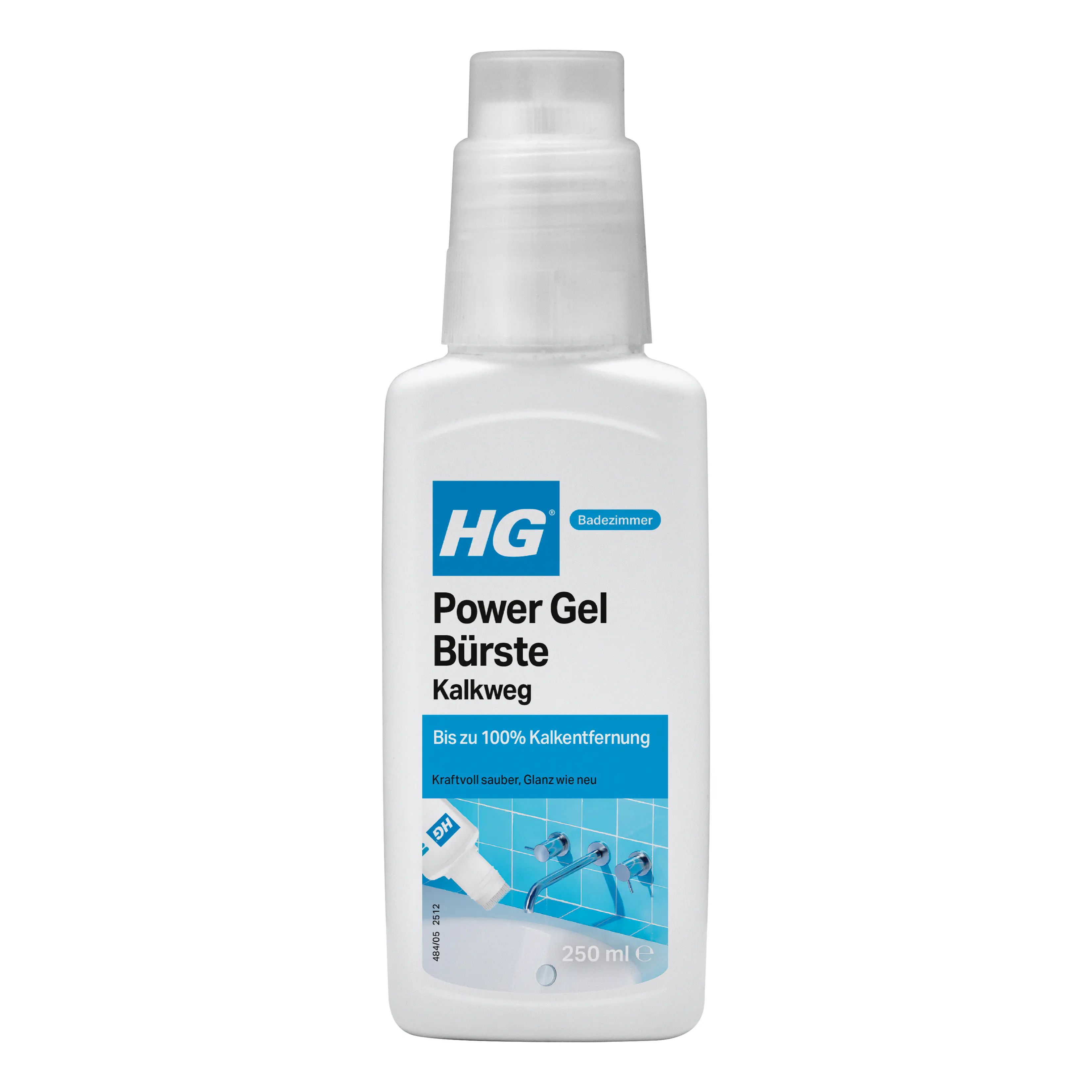 HG Kalkweg  Power Gel Bürste 250 ml