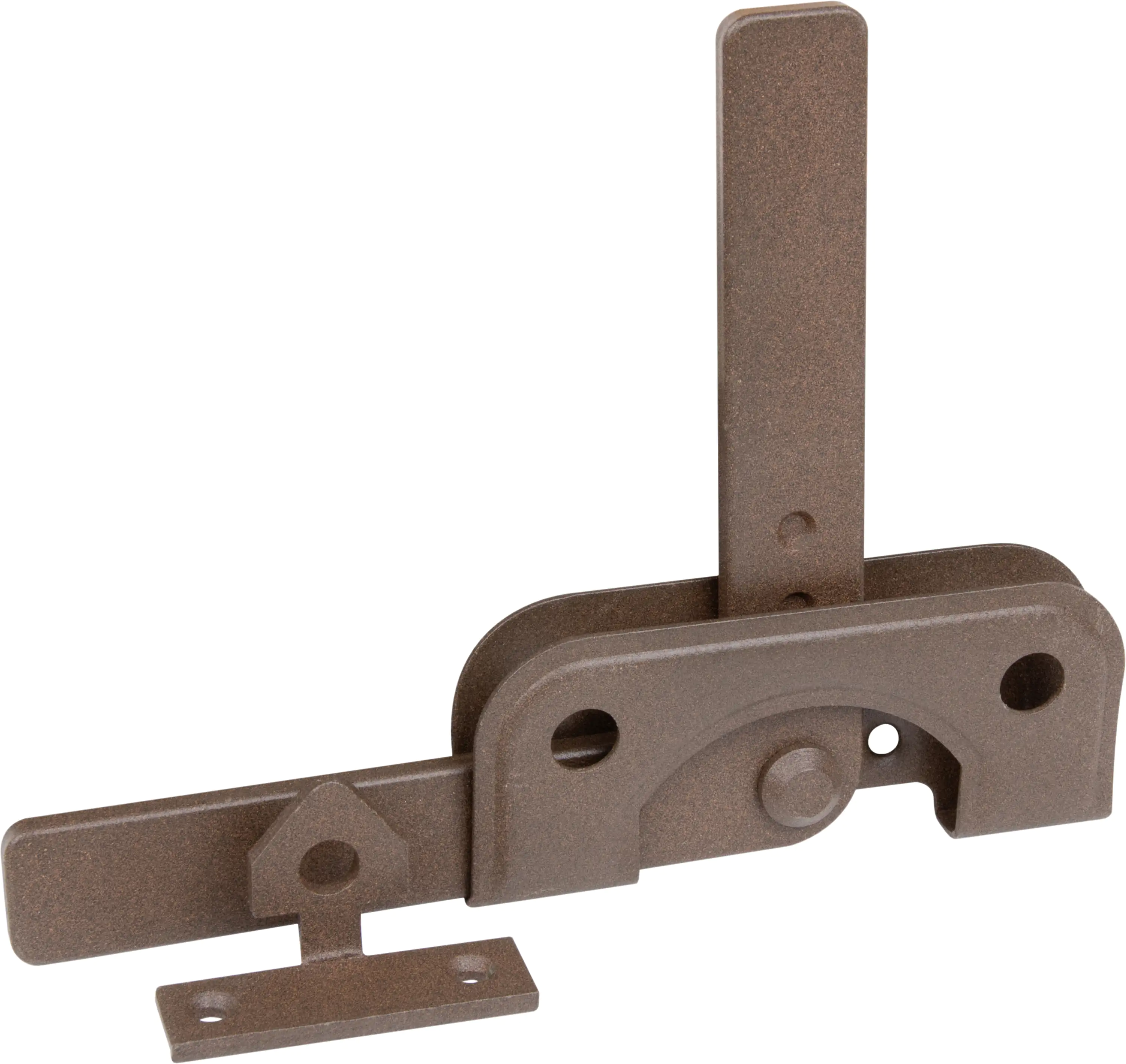 Alberts Duravis Gartentorfalle rostbraun, für schmale Rahmenhölzer