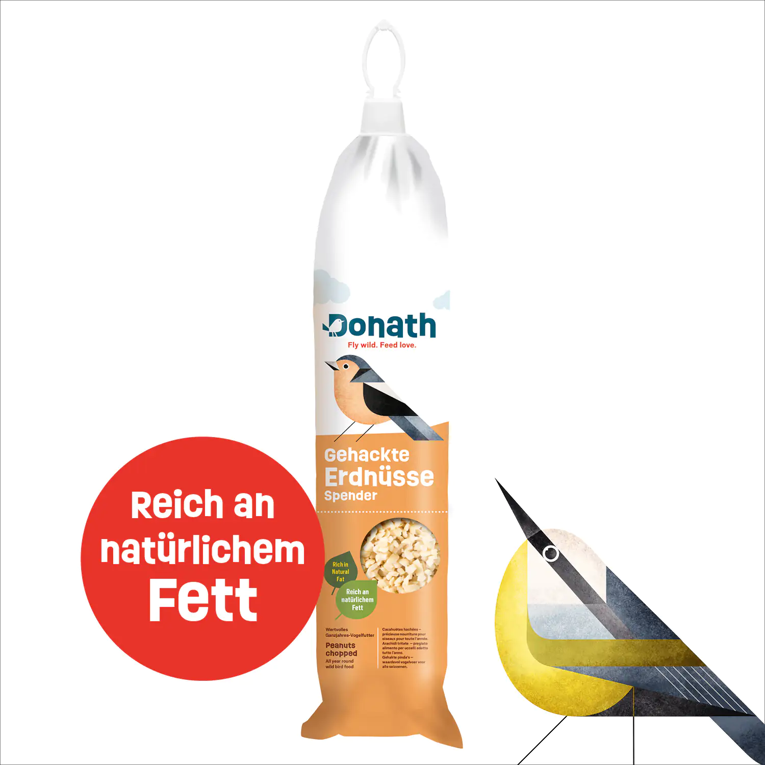 4260681740688 Donath Energie-Spender gehackte Erdnüsse 500 g