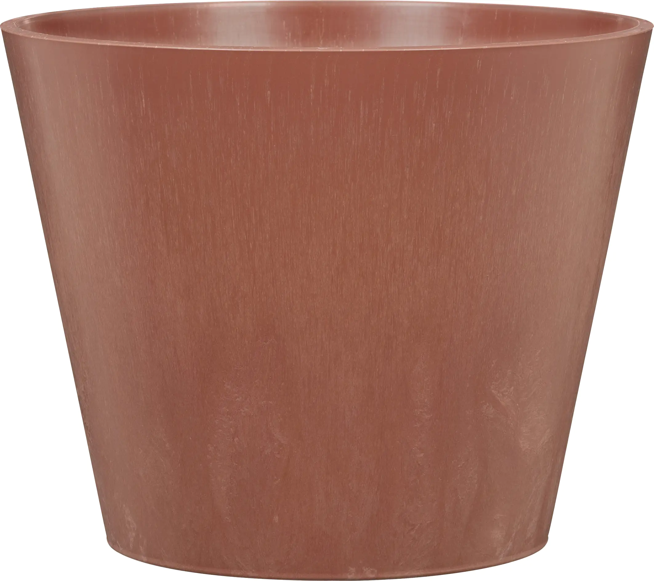 Scheurich Pflanzgefäß Purista Ø 37 x 32,2 cm rot-braun-mahogany Scheurich Pflanzgefäß Purista Ø 37 x 32,2 cm rot-braun-mahogany