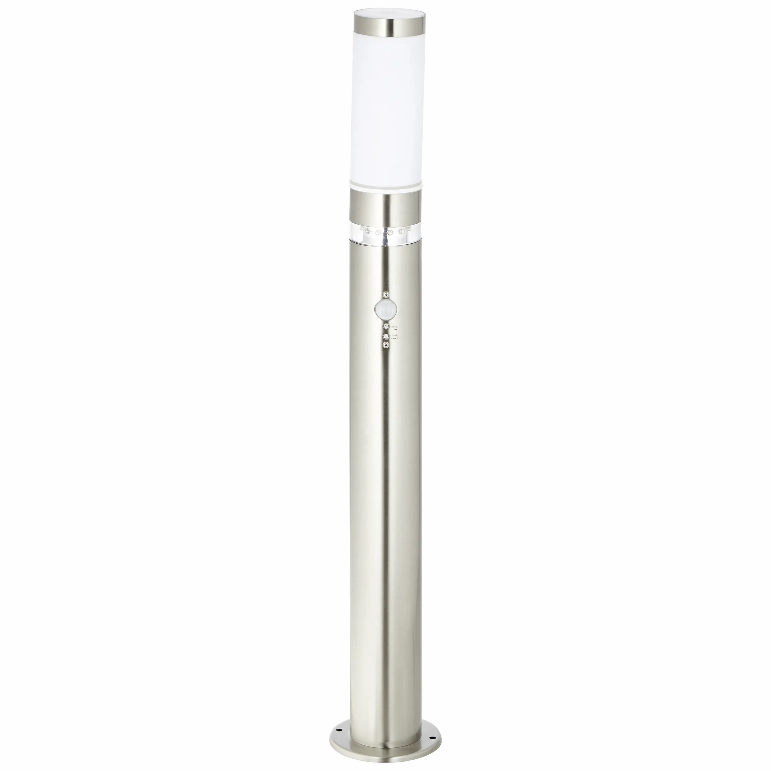 Brilliant Wegeleuchte Bole edelstahl 77,5 cm Bewegungsmelder E27 60 W Brilliant Wegeleuchte Bole edelstahl 77,5 cm Bewegungsmelder E27 60 W