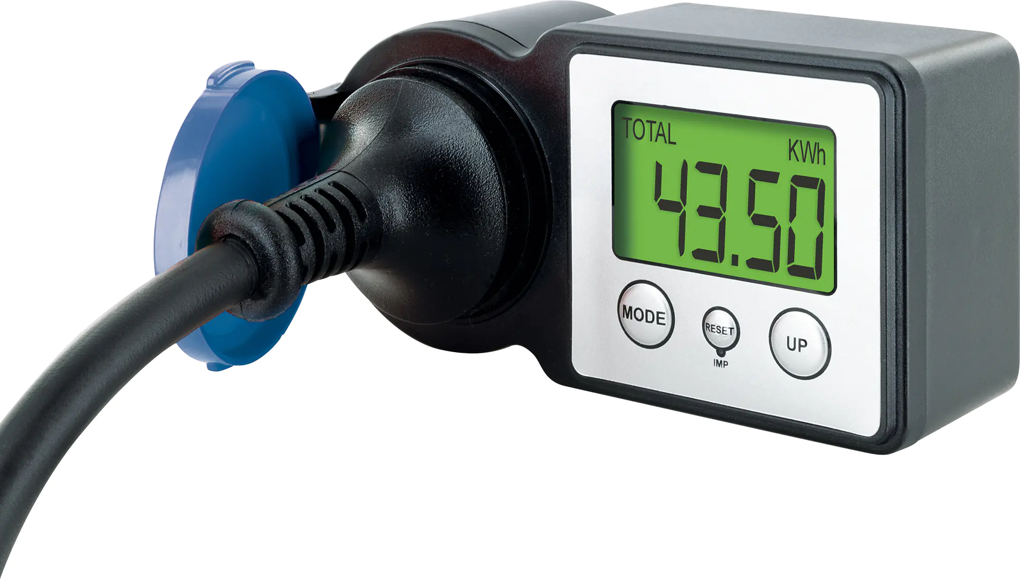 Schwaiger Energiekosten Messgerät STEM1044 Display beleuchtet, IP44